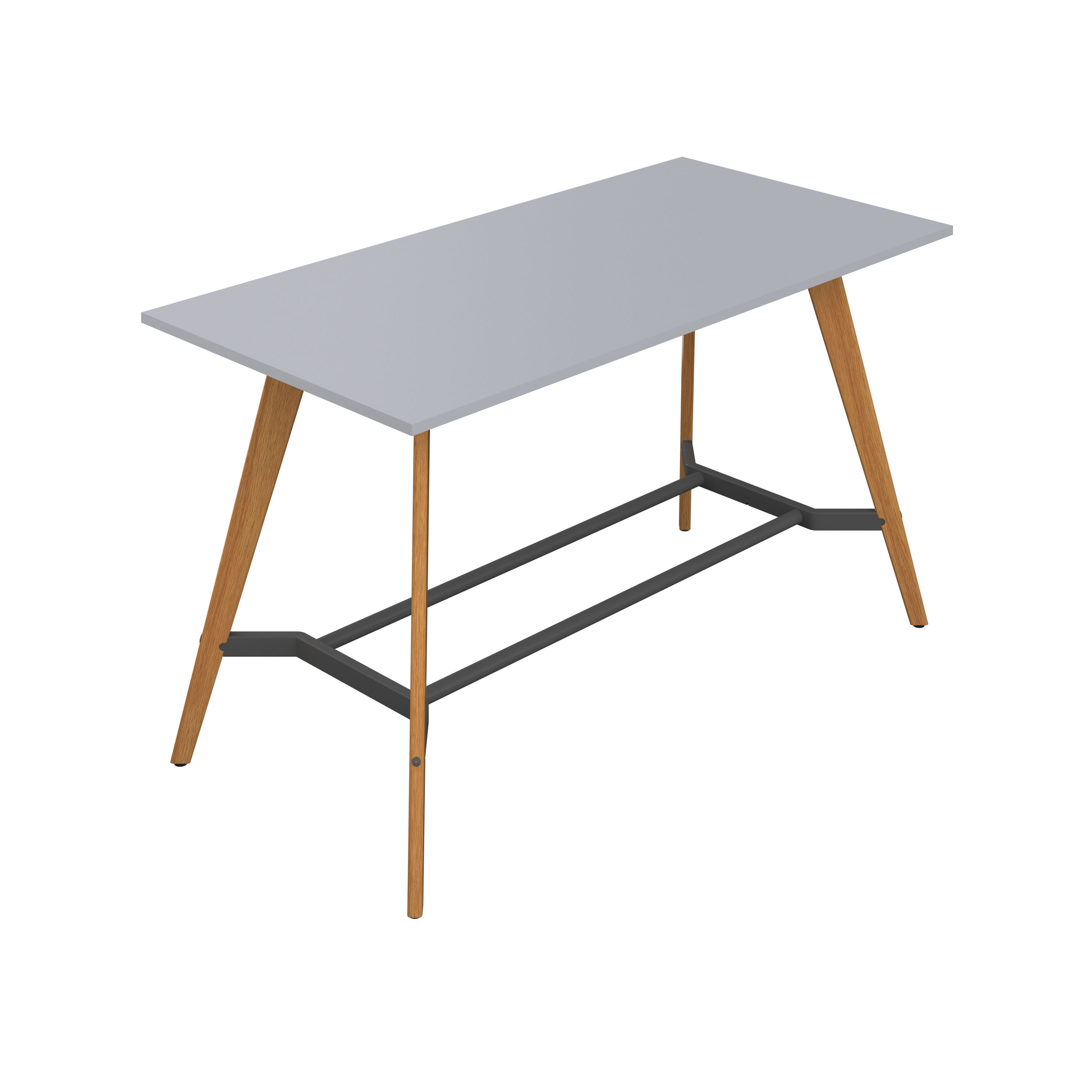 Plateau Poseur Rectangular Table (FSC) | 1400 X 1000 | Grey