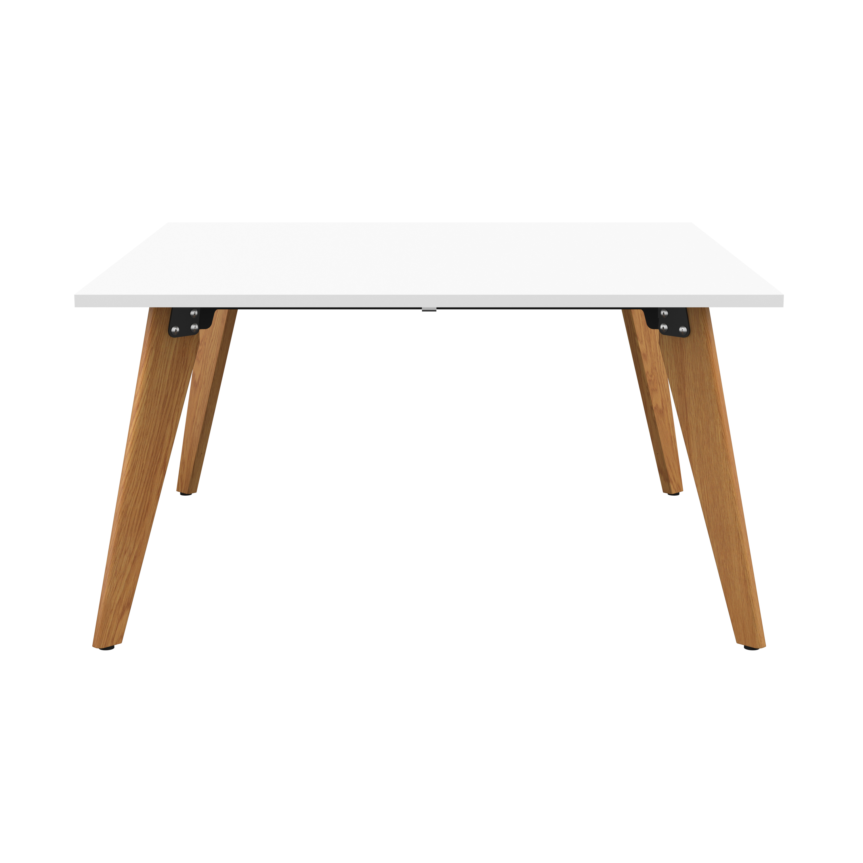 Plateau Square Table (FSC) | 1400mm | White thumbnail 2