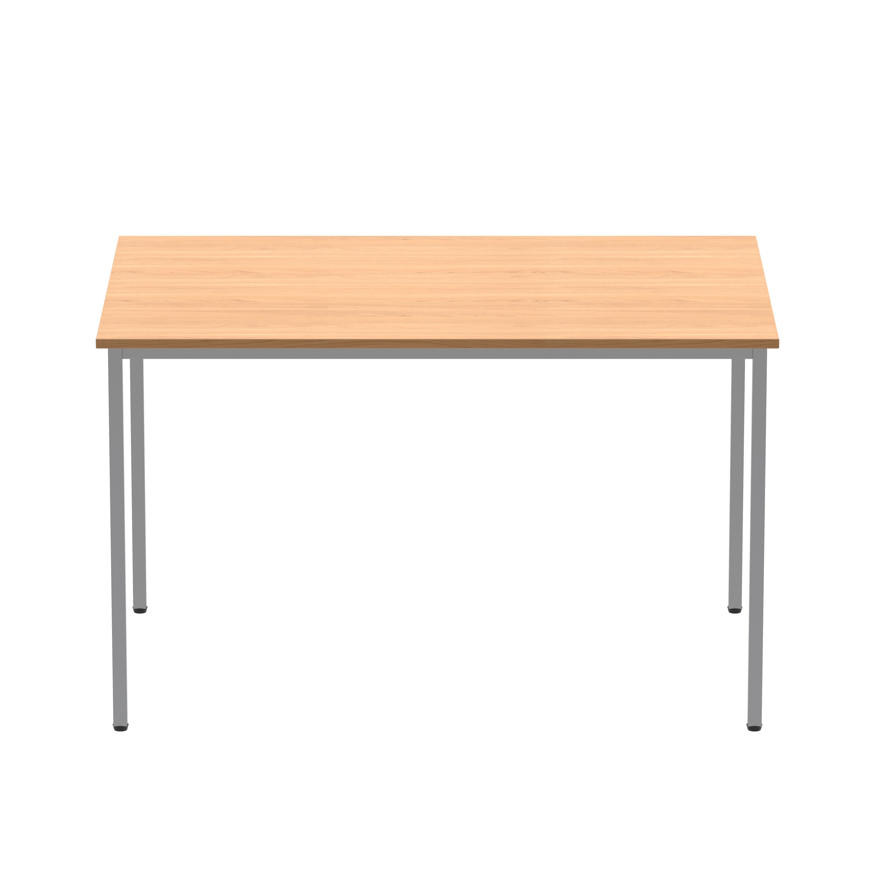 Office Rectangular Multi-Use Table (FSC) | 1200X800 | Norwegian Beech/Silver thumbnail 3