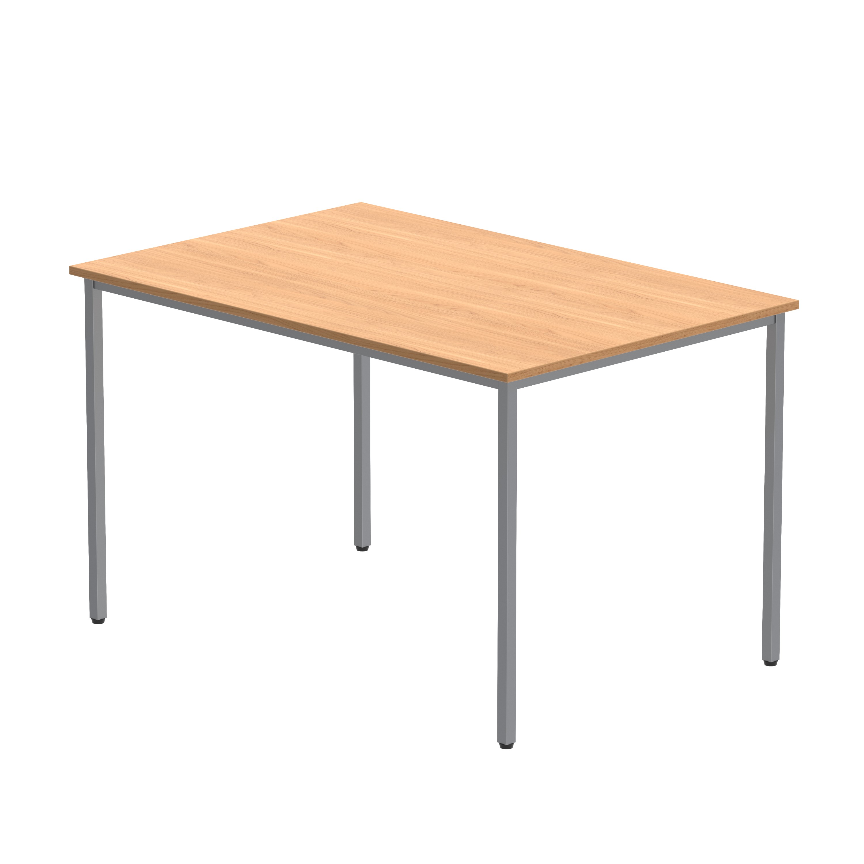 Office Rectangular Multi-Use Table (FSC) | 1200X800 | Norwegian Beech/Silver