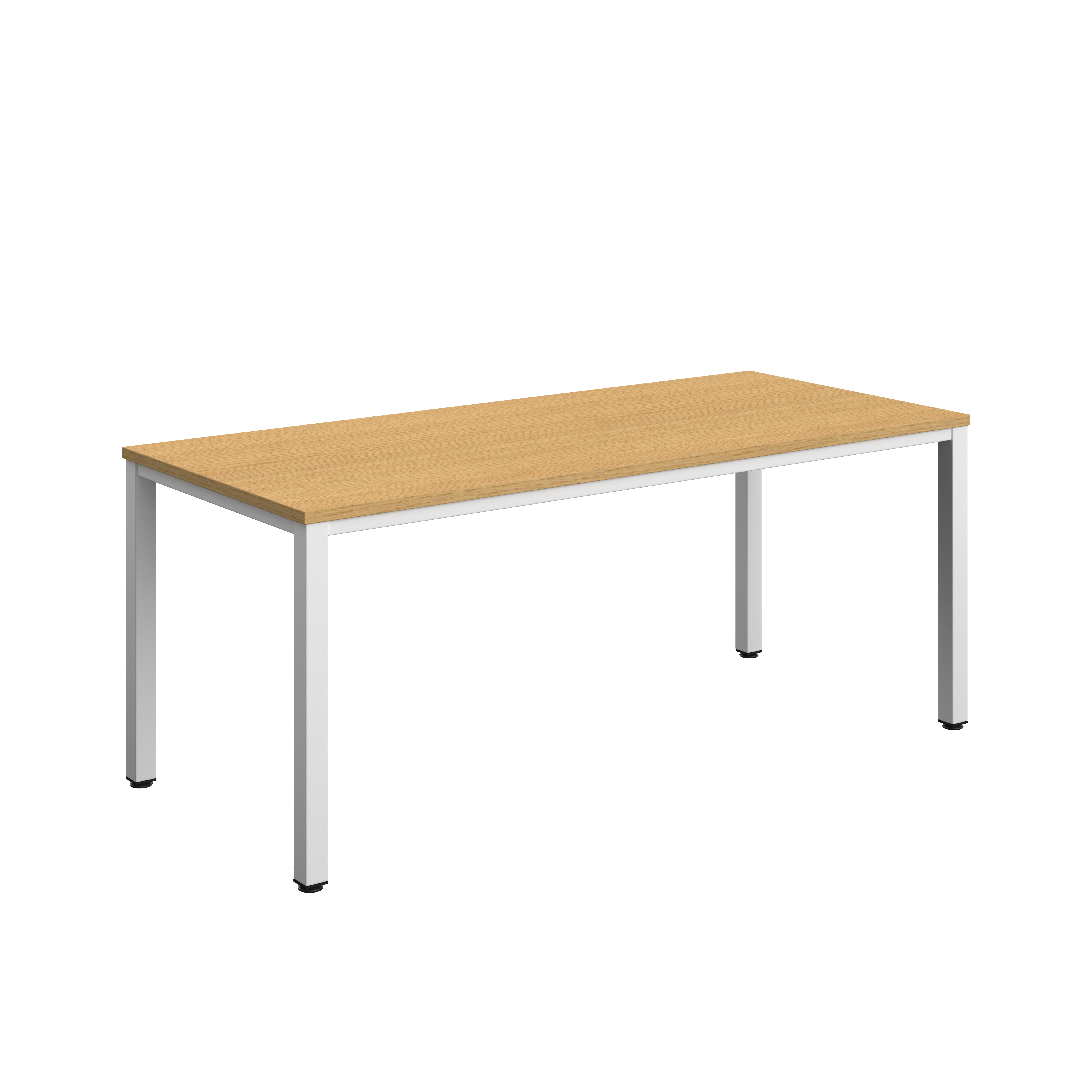 Fraction Infinity Rectangular Meeting Table (FSC) | 1800 X 800 | Sorano Oak/White