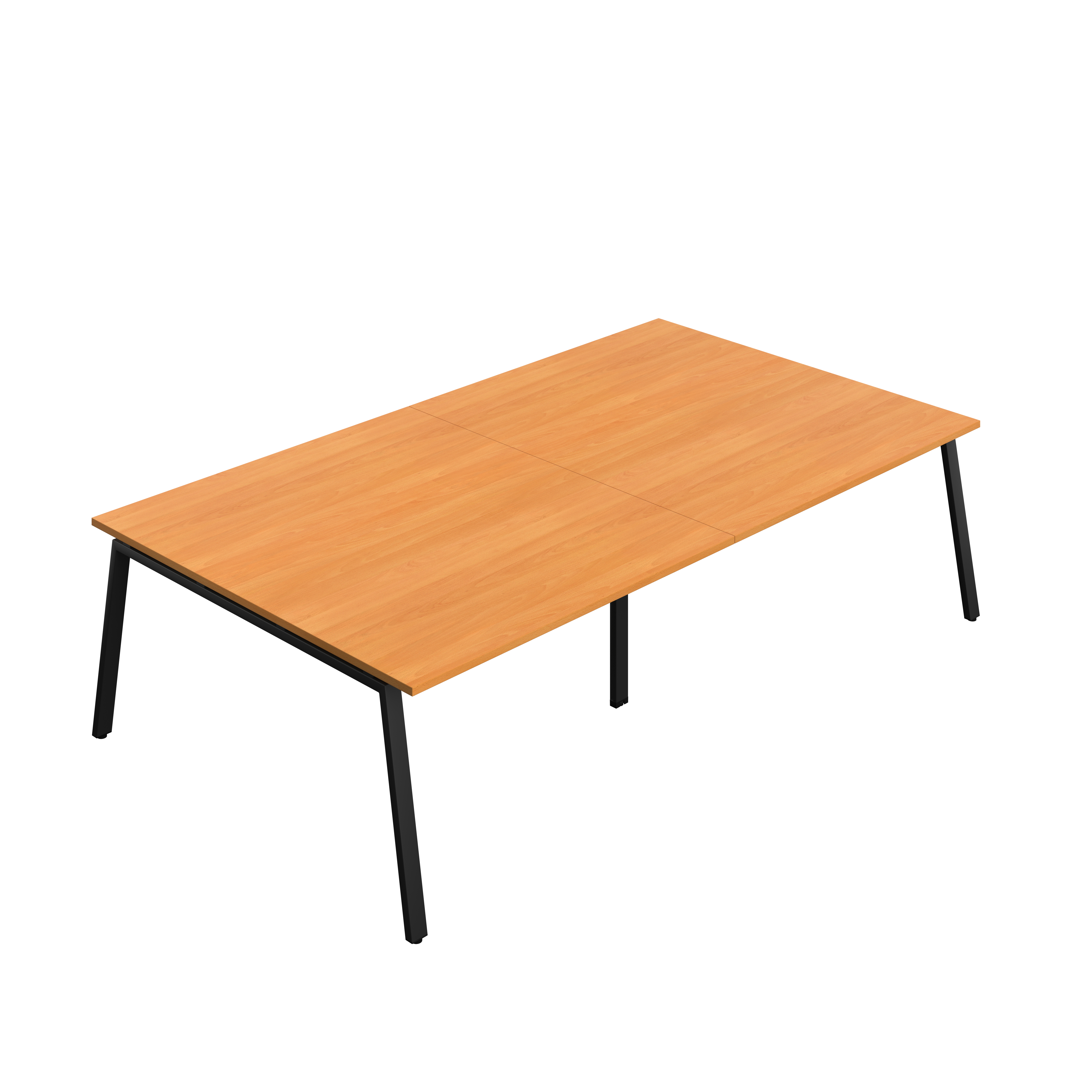 Synergy Meeting Table (FSC) : A-Frame Leg : 2800 | 1600 | Beech/Black