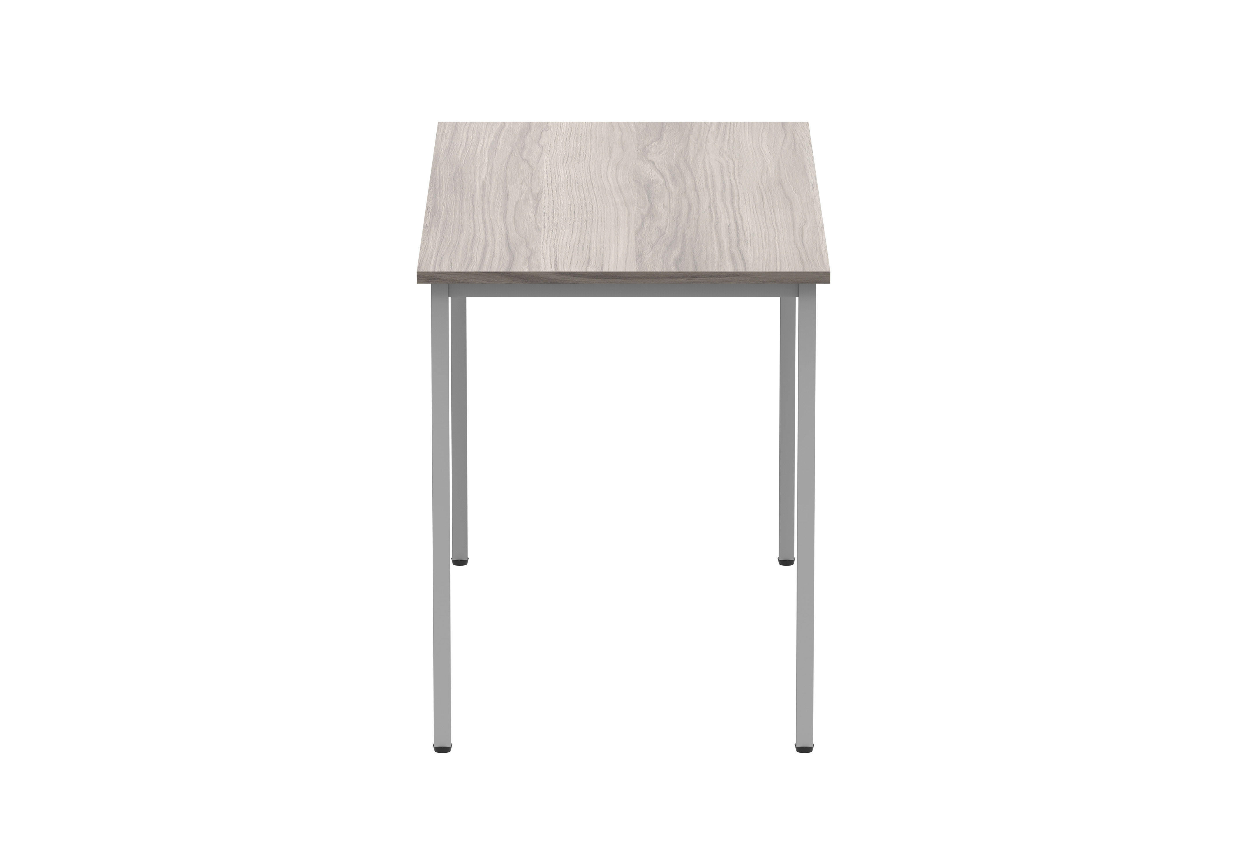 Office Rectangular Multi-Use Table (FSC) | 1200X600 | Alaskan Grey Oak/Silver thumbnail 3