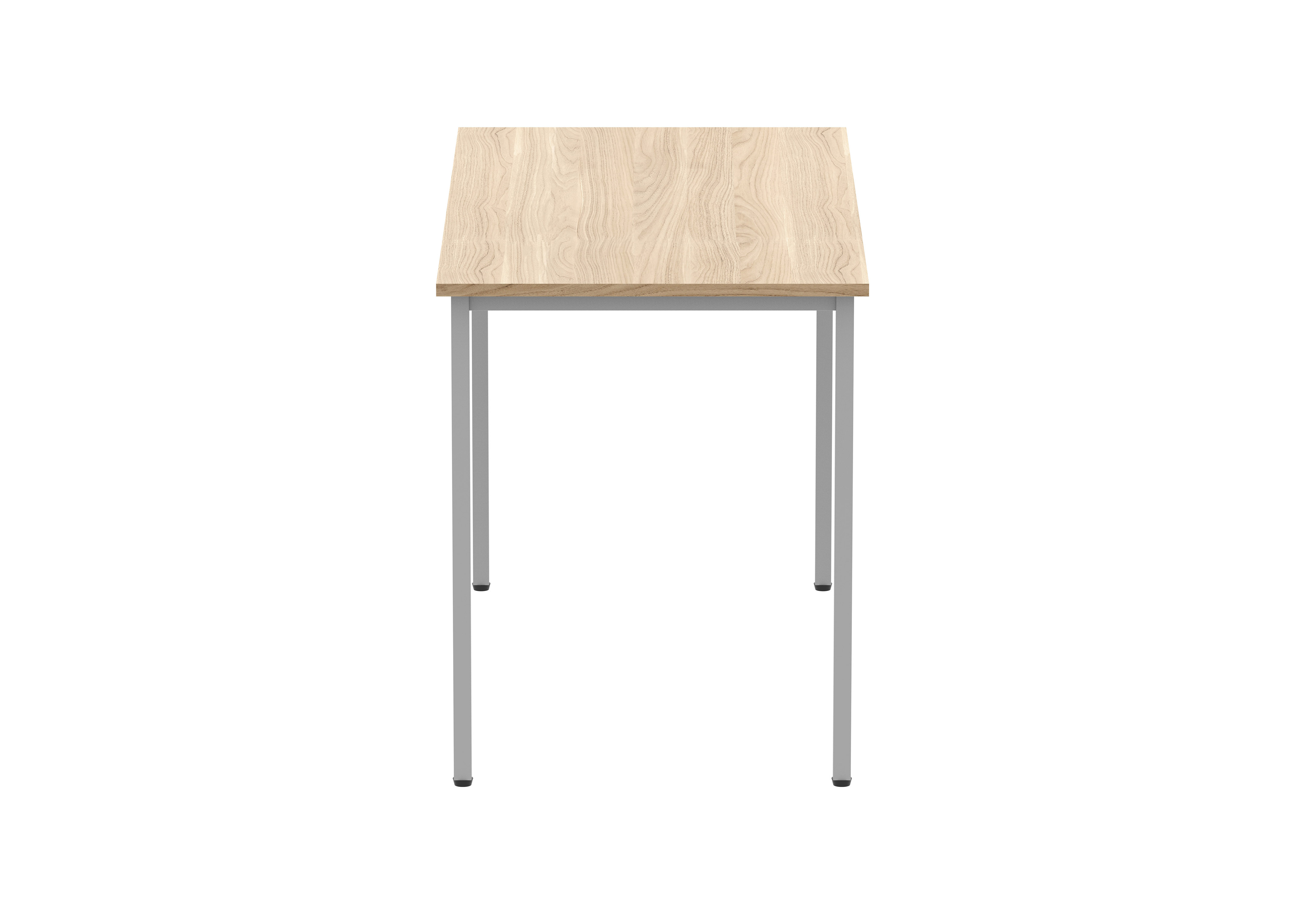 Office Rectangular Multi-Use Table (FSC) | 1200X600 | Canadian Oak/Silver thumbnail 3