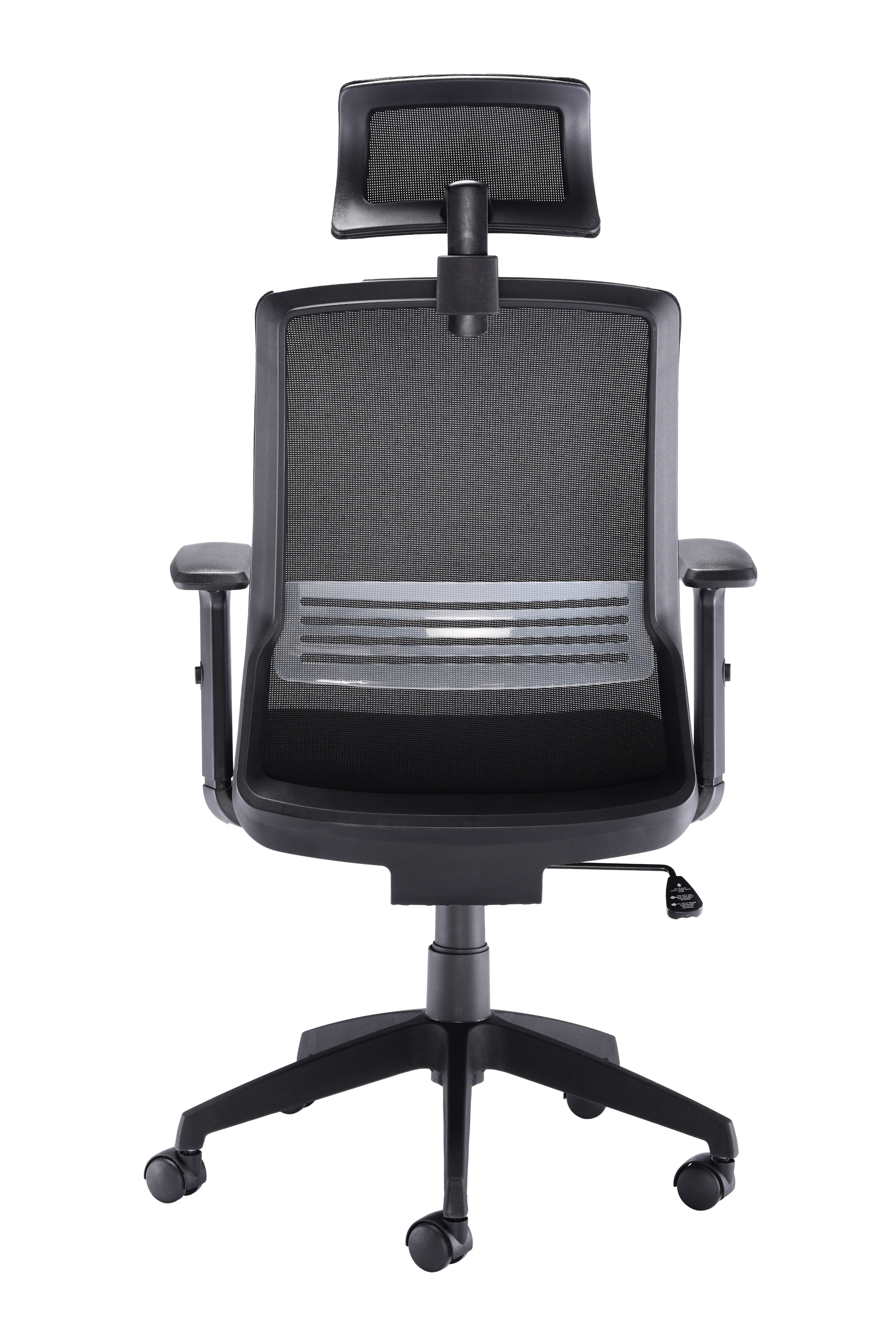 Denali High-Back Office Chair with Headrest | Black thumbnail 5