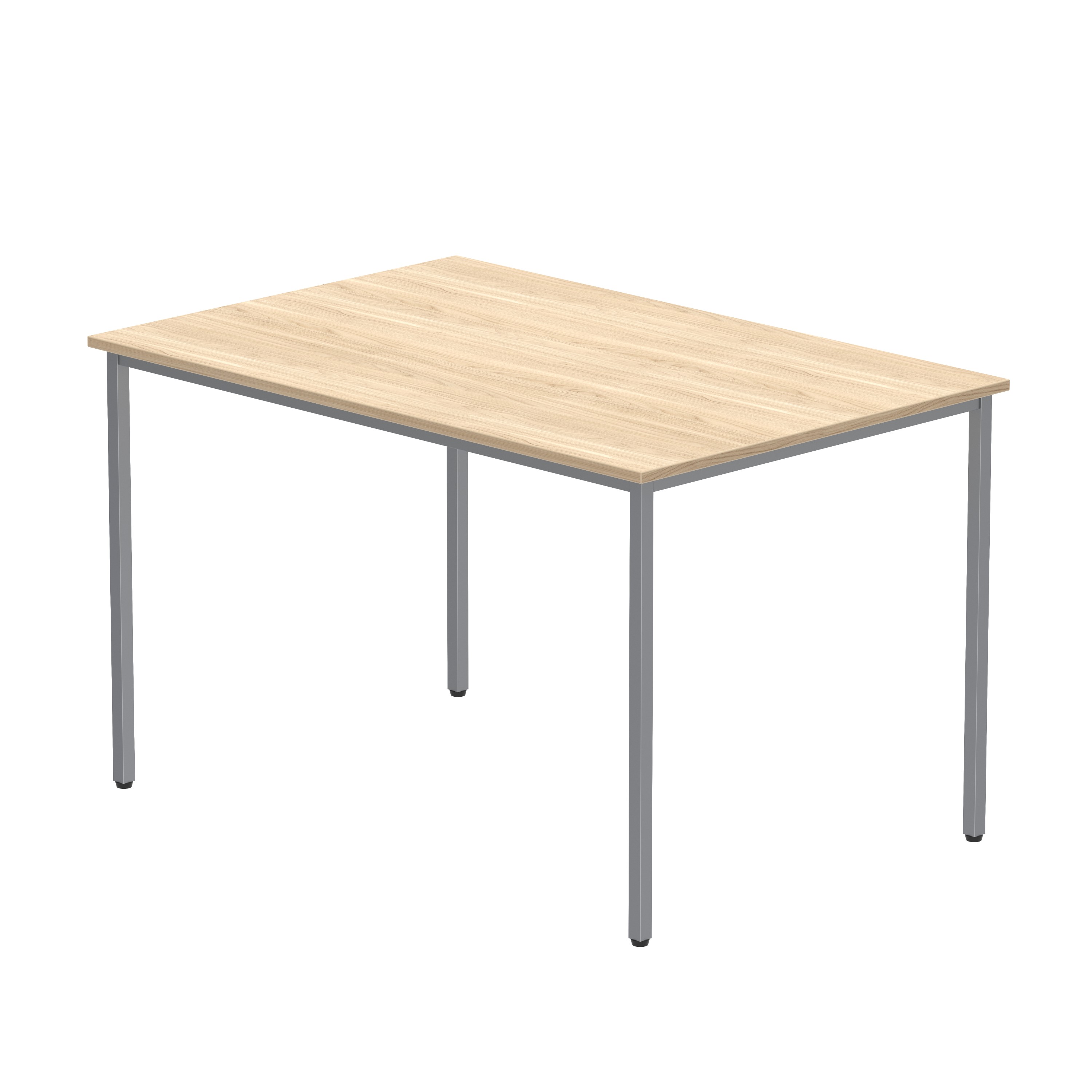 Office Rectangular Multi-Use Table (FSC) | 1200X800 | Canadian Oak/Silver