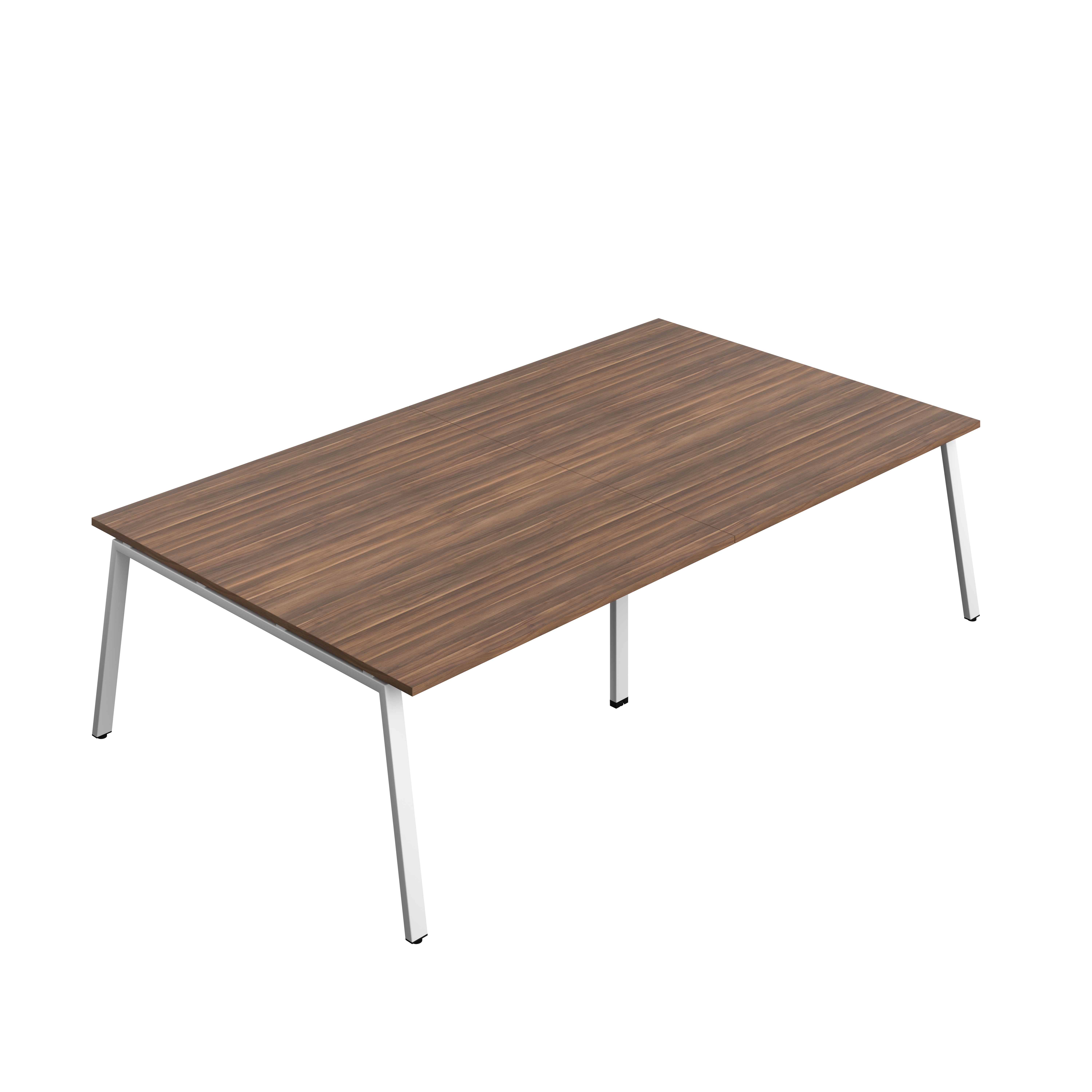 Synergy Meeting Table (FSC) : A-Frame Leg : 2800 | 1600 | Dark Walnut/White