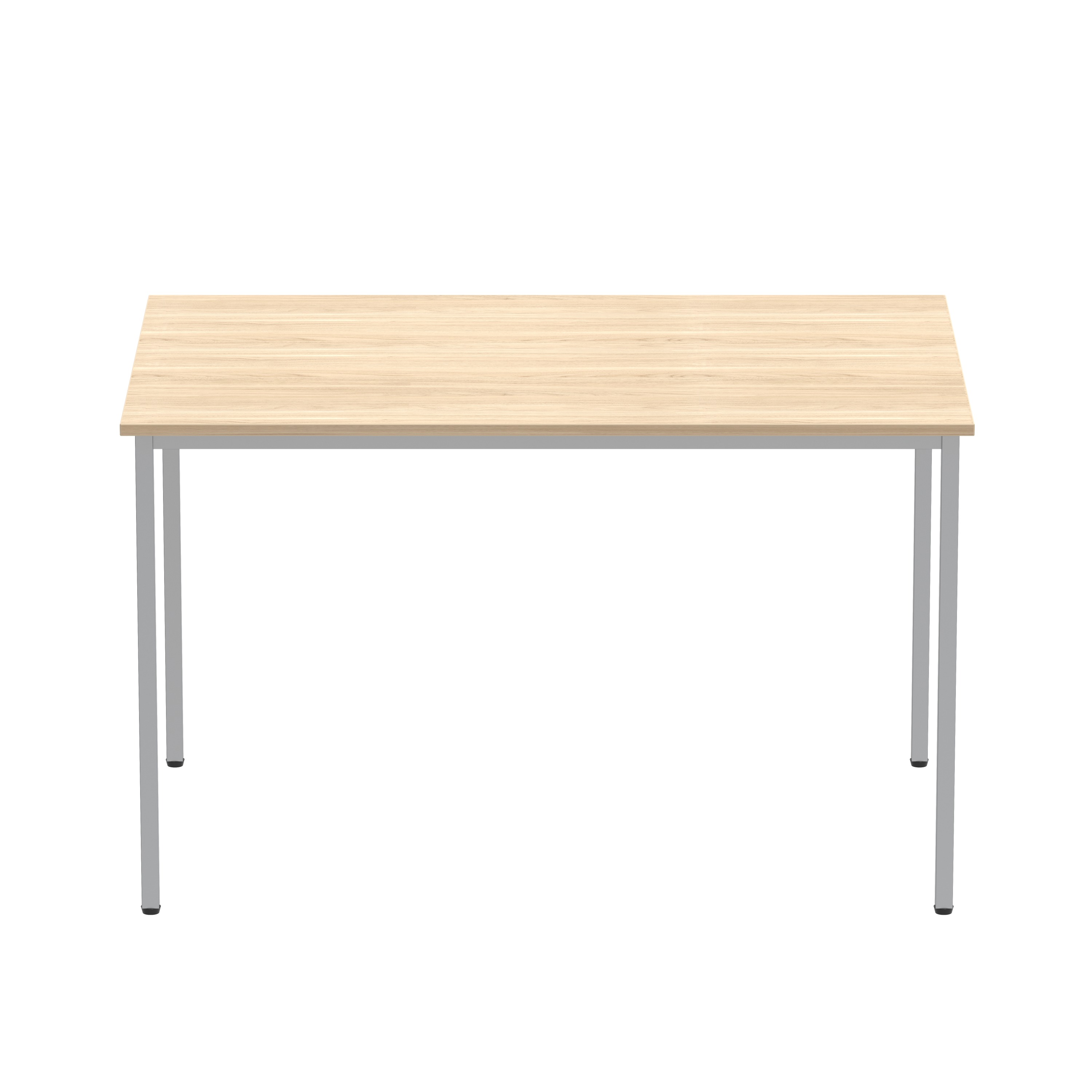 Office Rectangular Multi-Use Table (FSC) | 1200X800 | Canadian Oak/Silver thumbnail 3