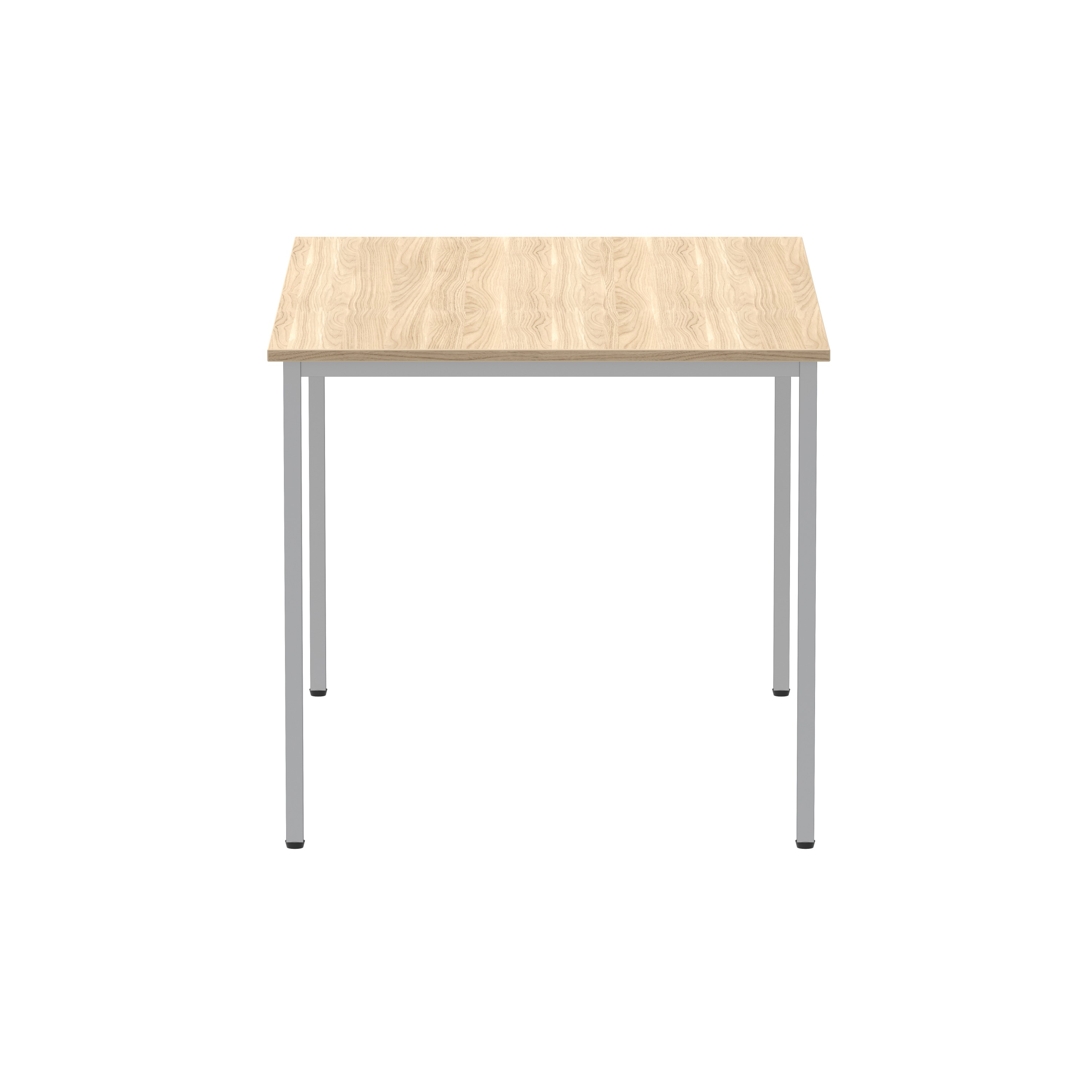 Office Rectangular Multi-Use Table (FSC) | 1200X800 | Canadian Oak/Silver thumbnail 4
