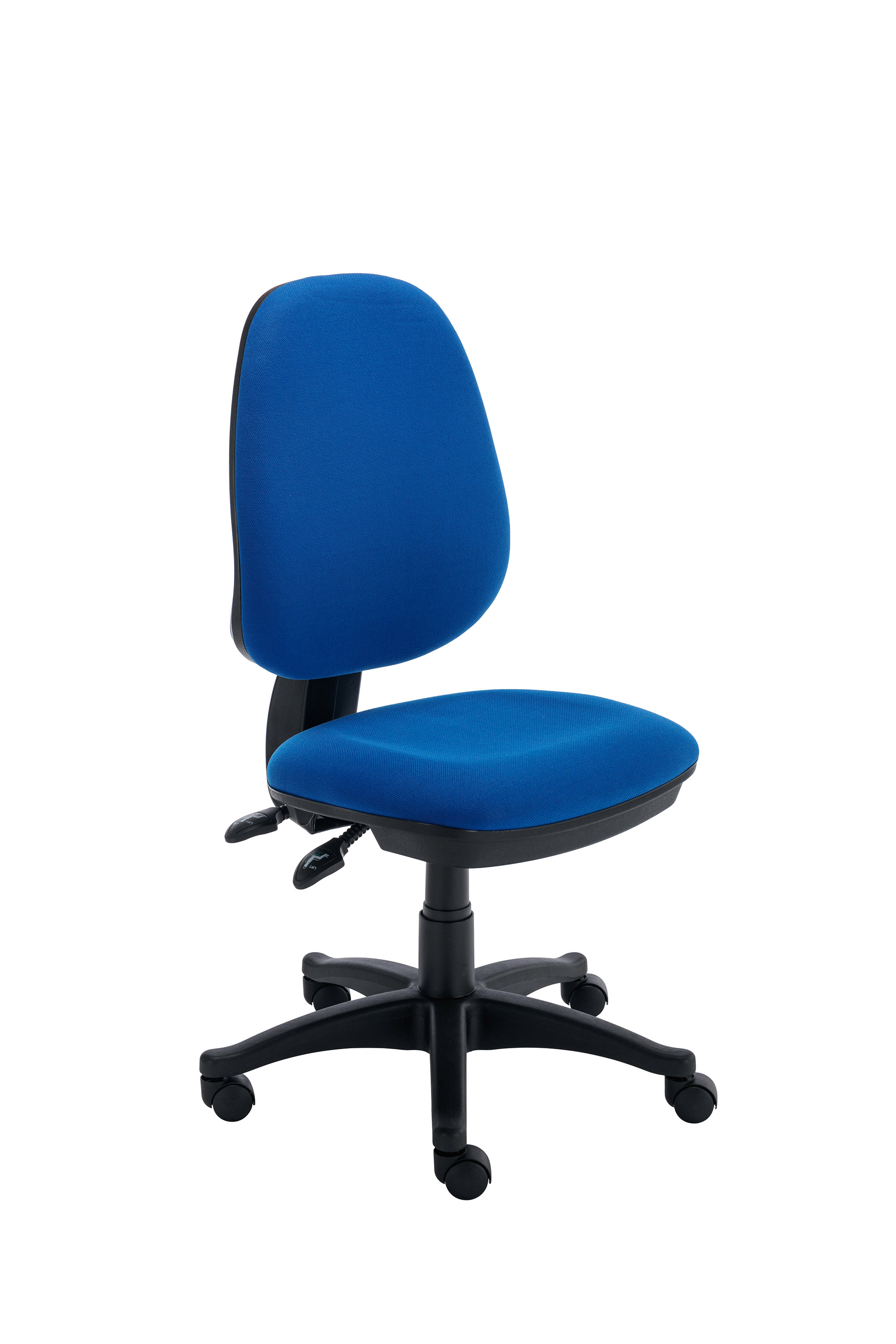 Versi+2+Lever+Operator+Chair+No+Arms+Royal+Blue