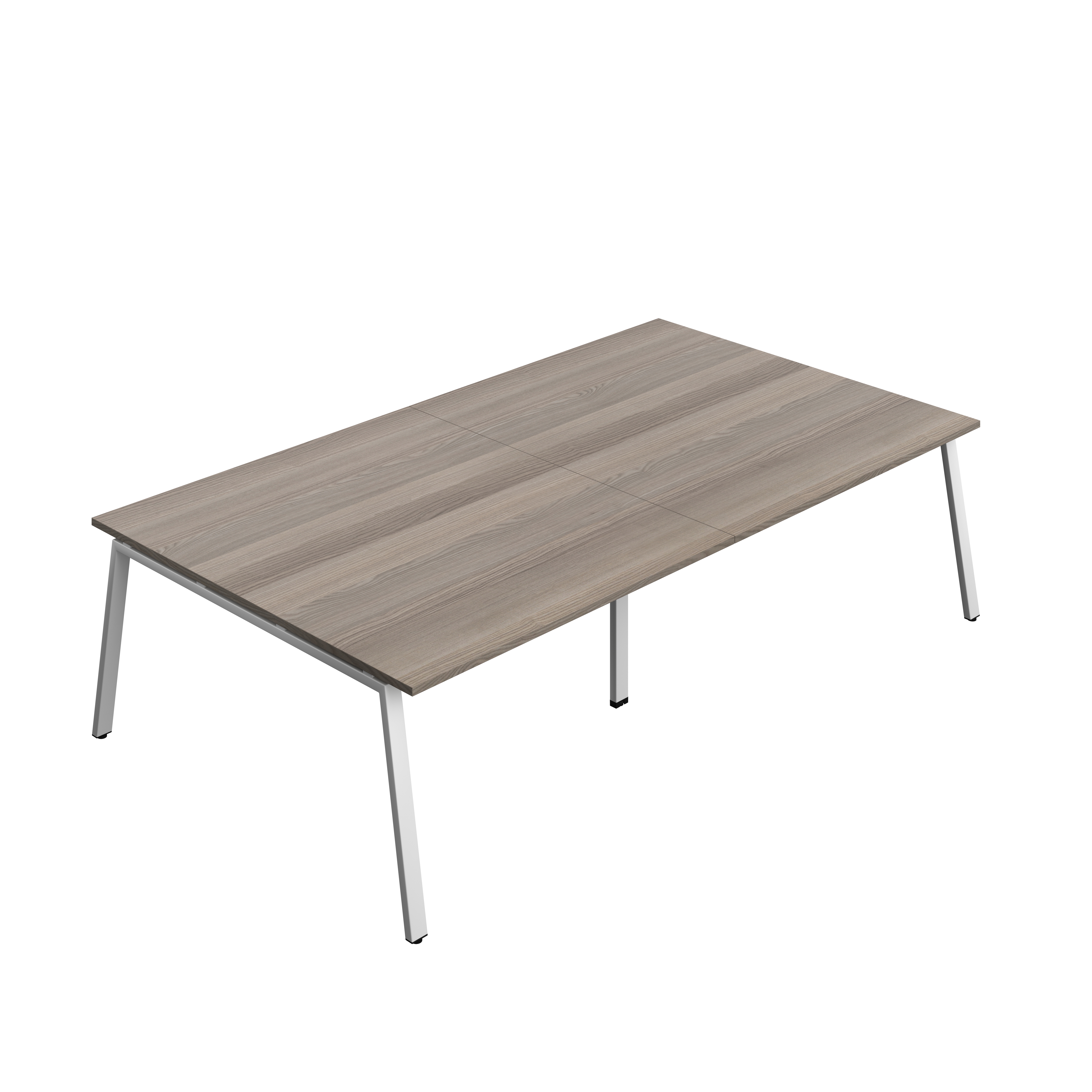 Synergy Meeting Table (FSC) : A-Frame Leg : 2800 | 1600 | Grey Oak/Silver