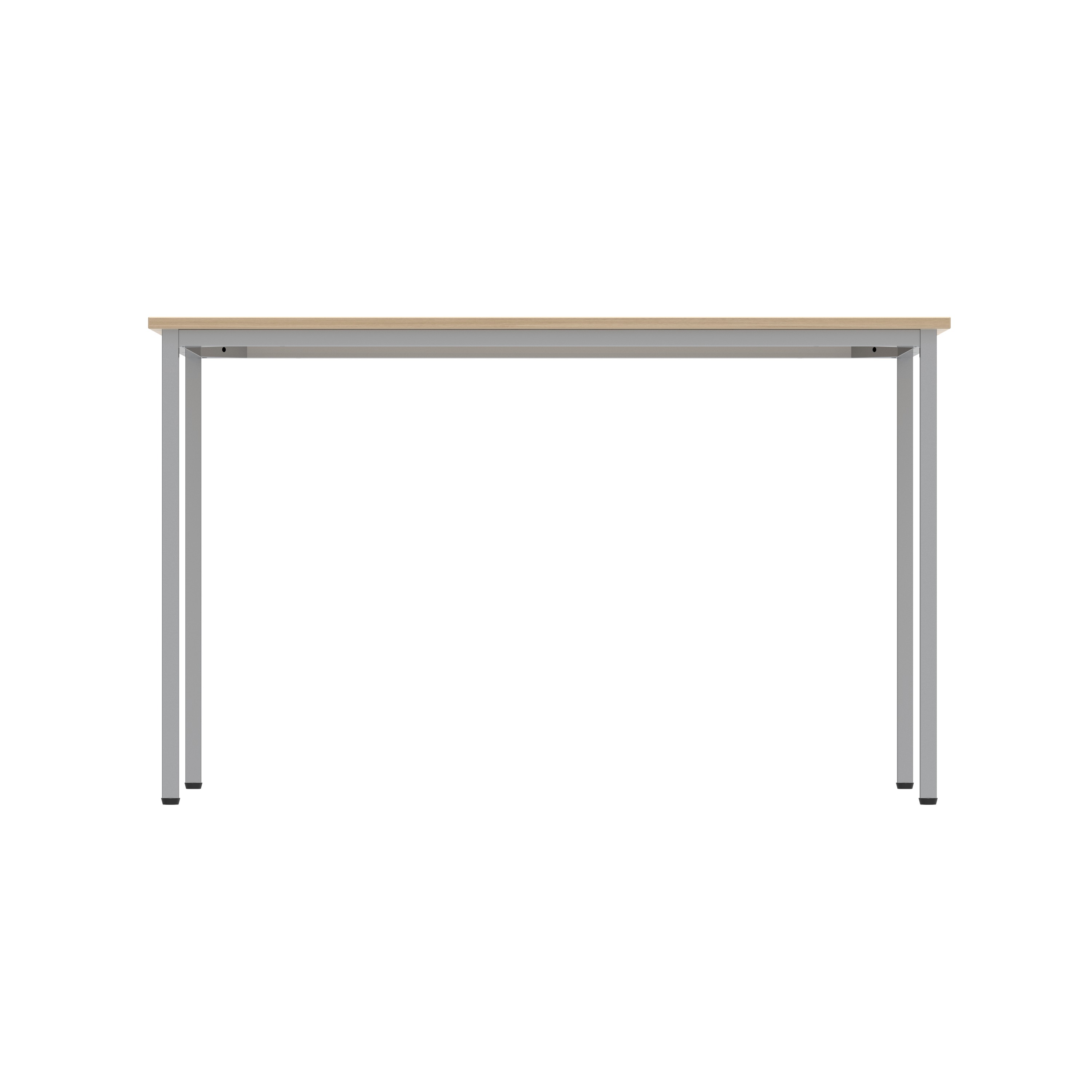 Office Rectangular Multi-Use Table (FSC) | 1200X800 | Canadian Oak/Silver thumbnail 5