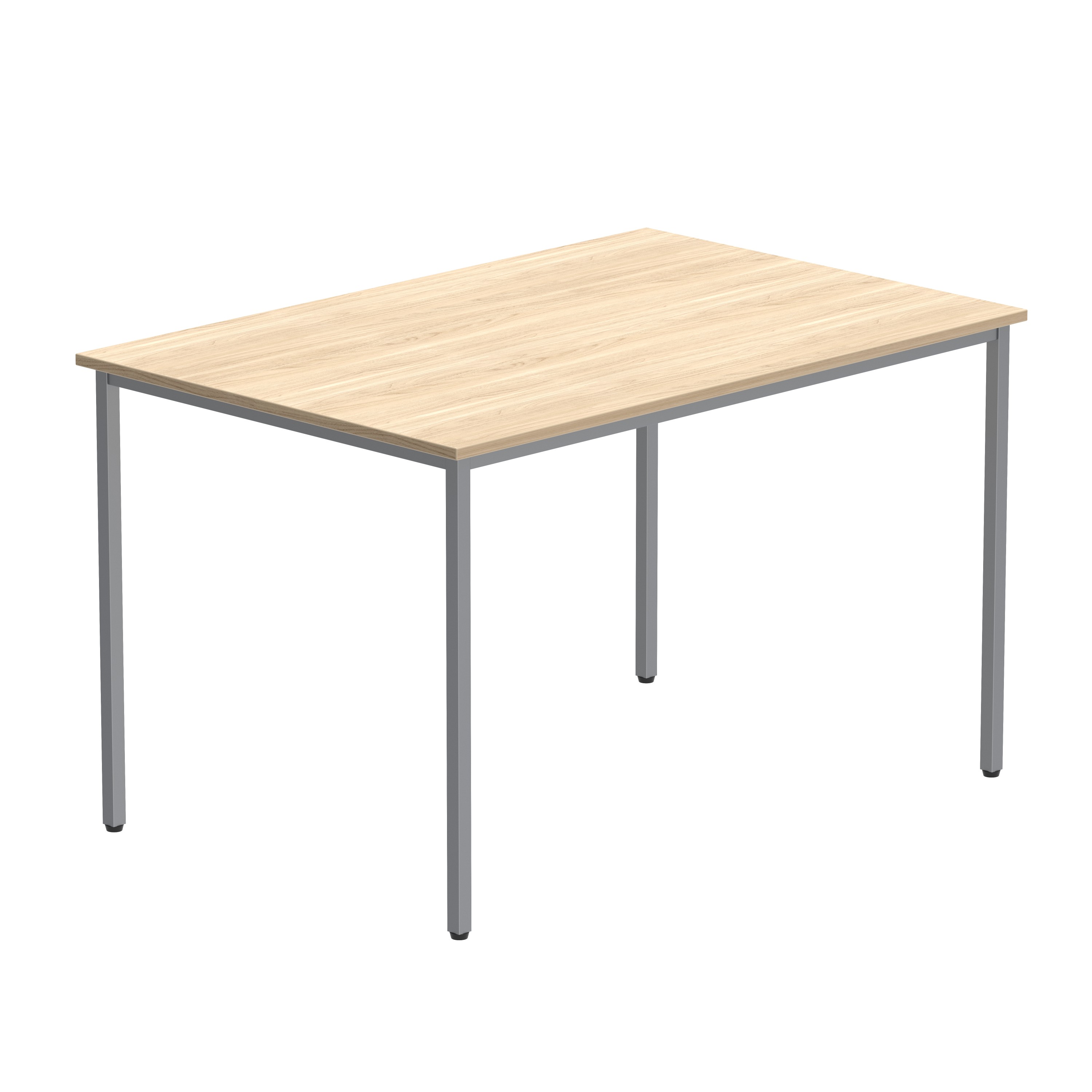Office Rectangular Multi-Use Table (FSC) | 1200X800 | Canadian Oak/Silver thumbnail 6