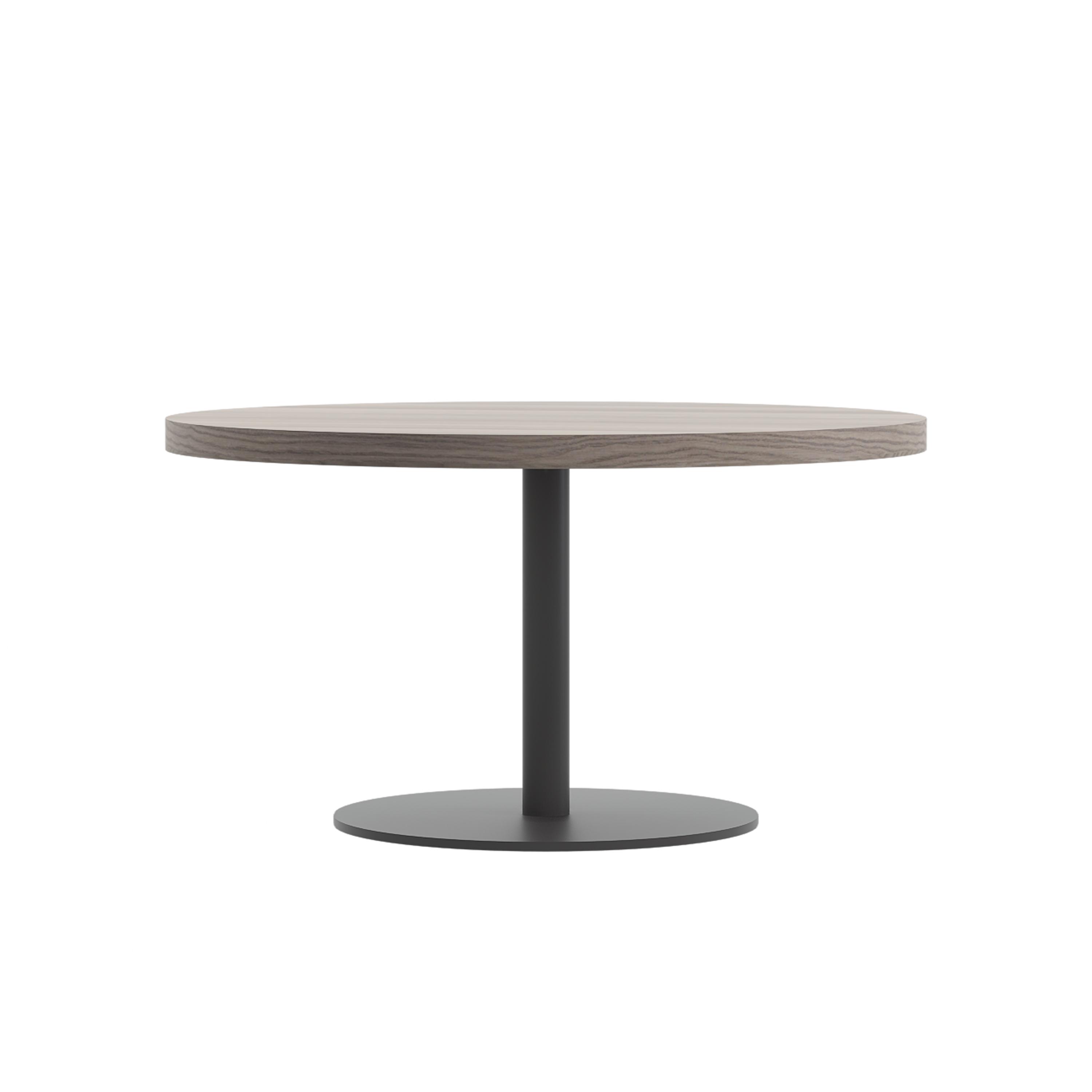Contract Table Low (FSC) | 800mm | Grey Oak/Black thumbnail 2