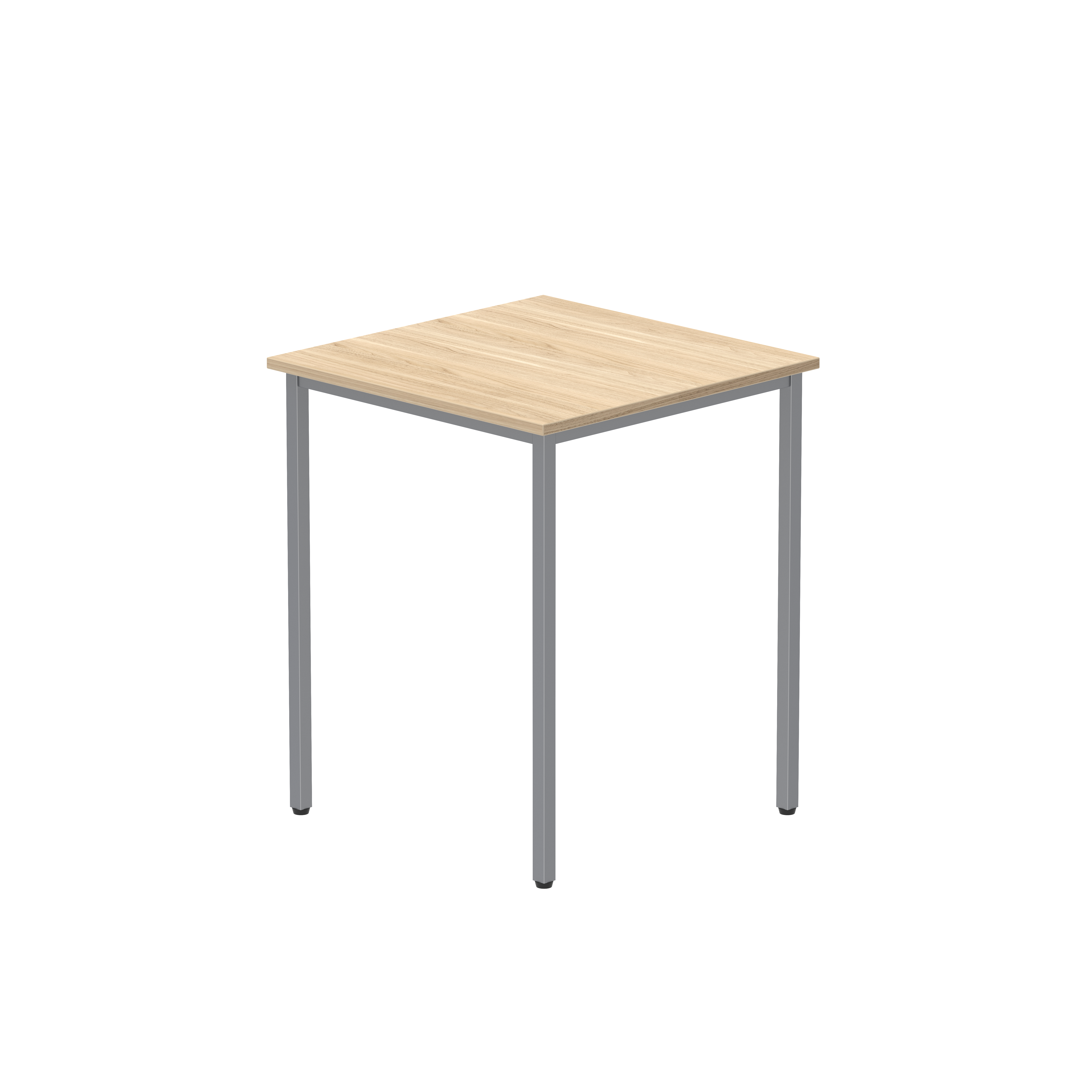 Office Rectangular Multi-Use Table (FSC) | 600X600 | Canadian Oak/Silver thumbnail 2