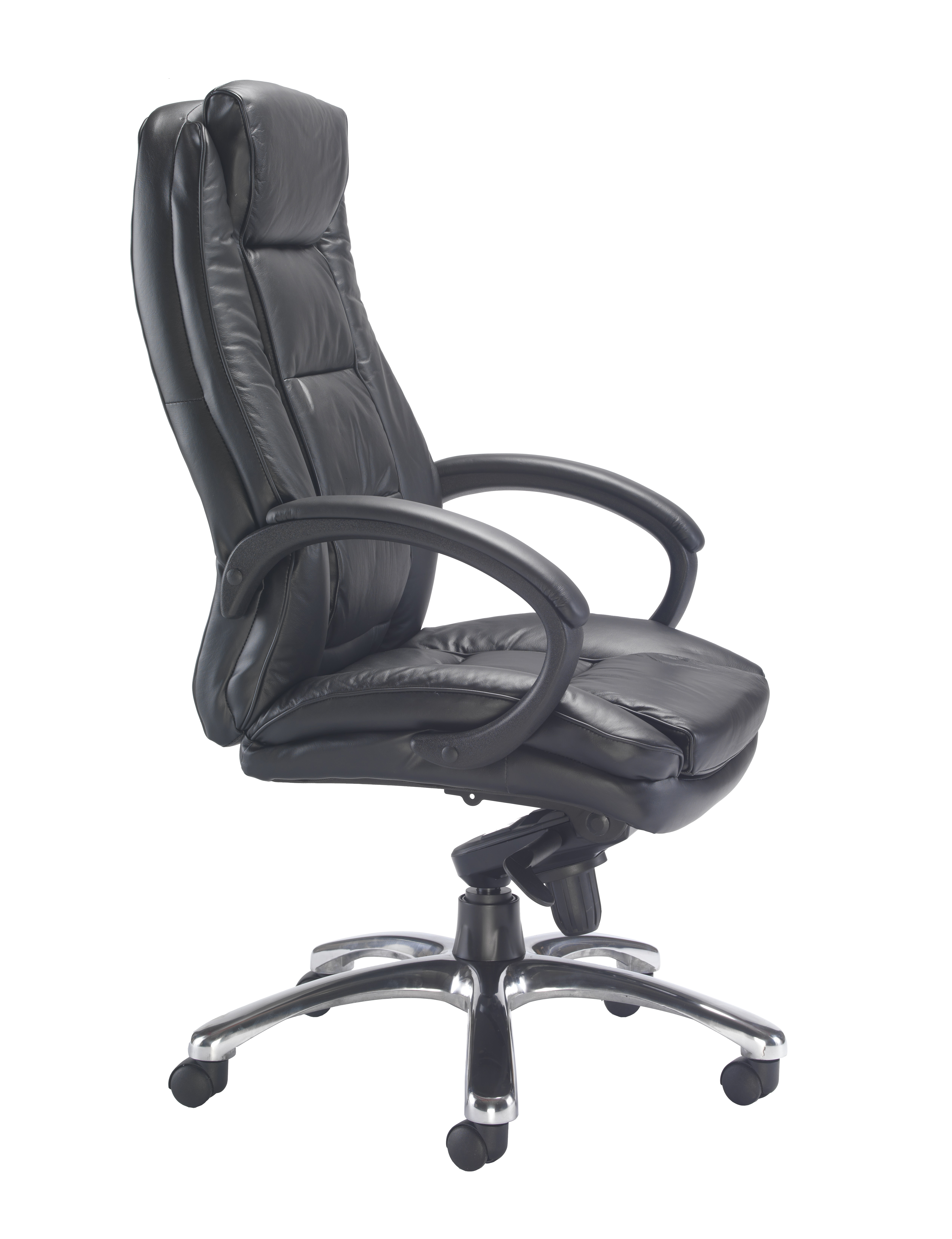 Montana Executive Leather Chair | Black thumbnail 4