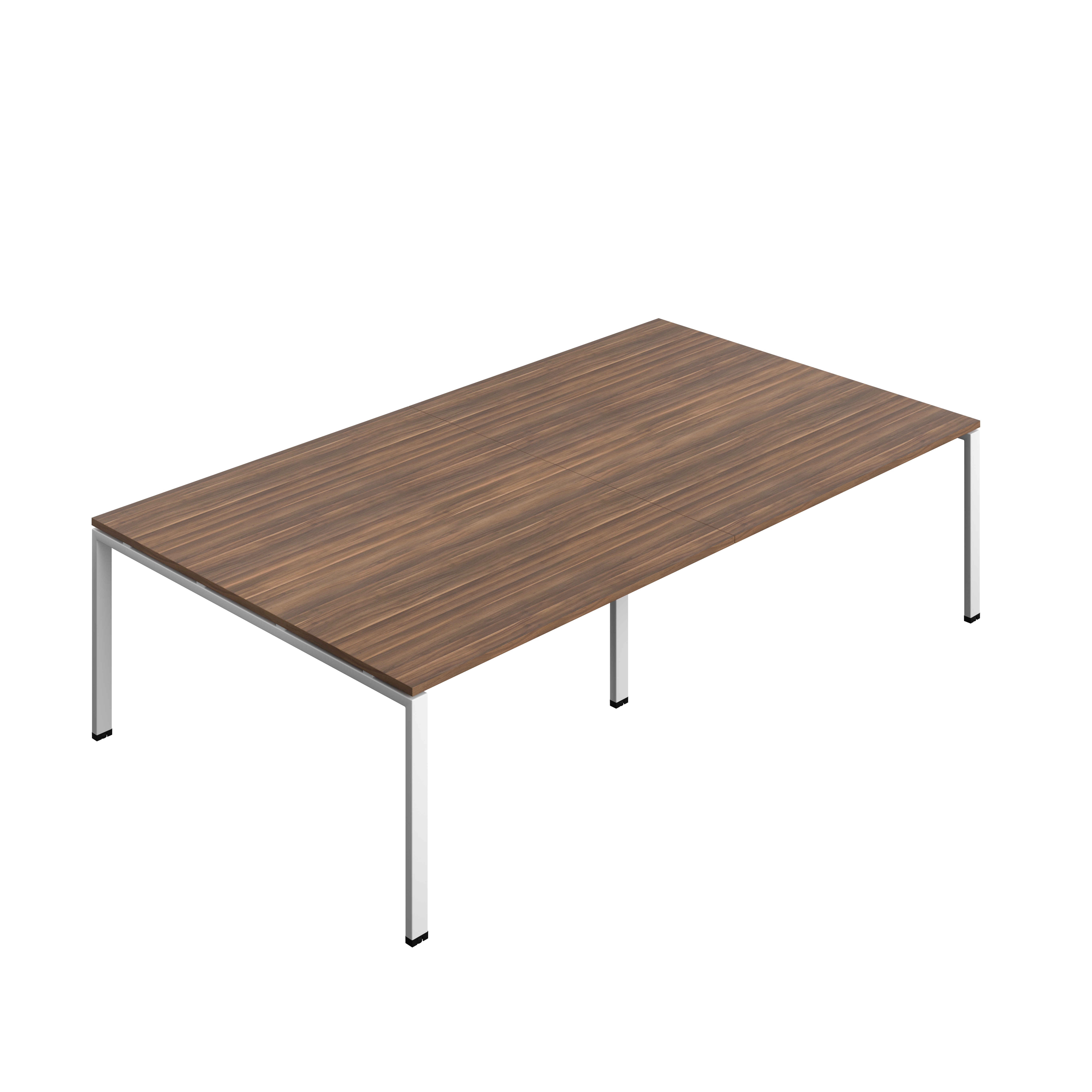 Synergy Meeting Table (FSC) : Goal Post Leg : 2800 | 1600 | Dark Walnut/White