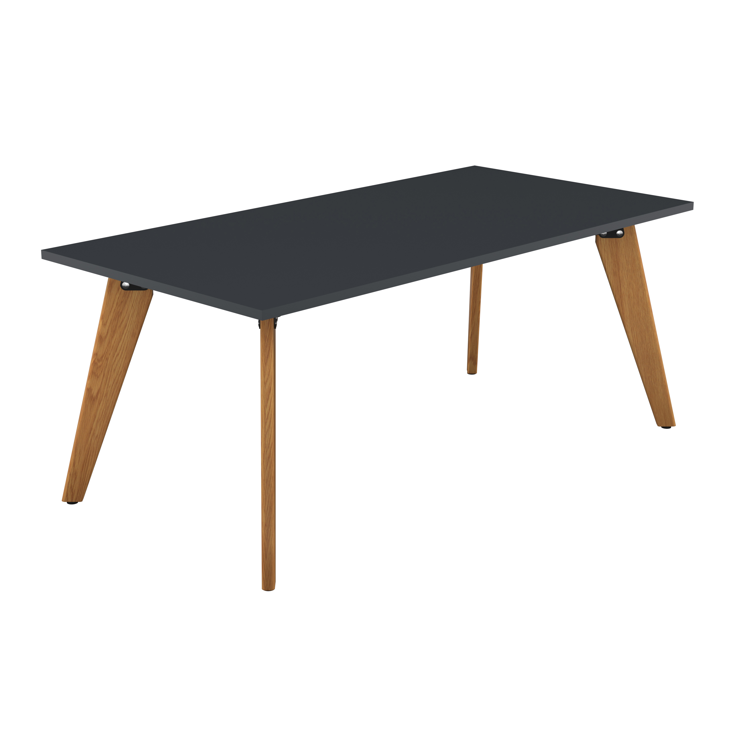 Plateau Rectangular Table (FSC) | 1800 X 900 | Anthracite