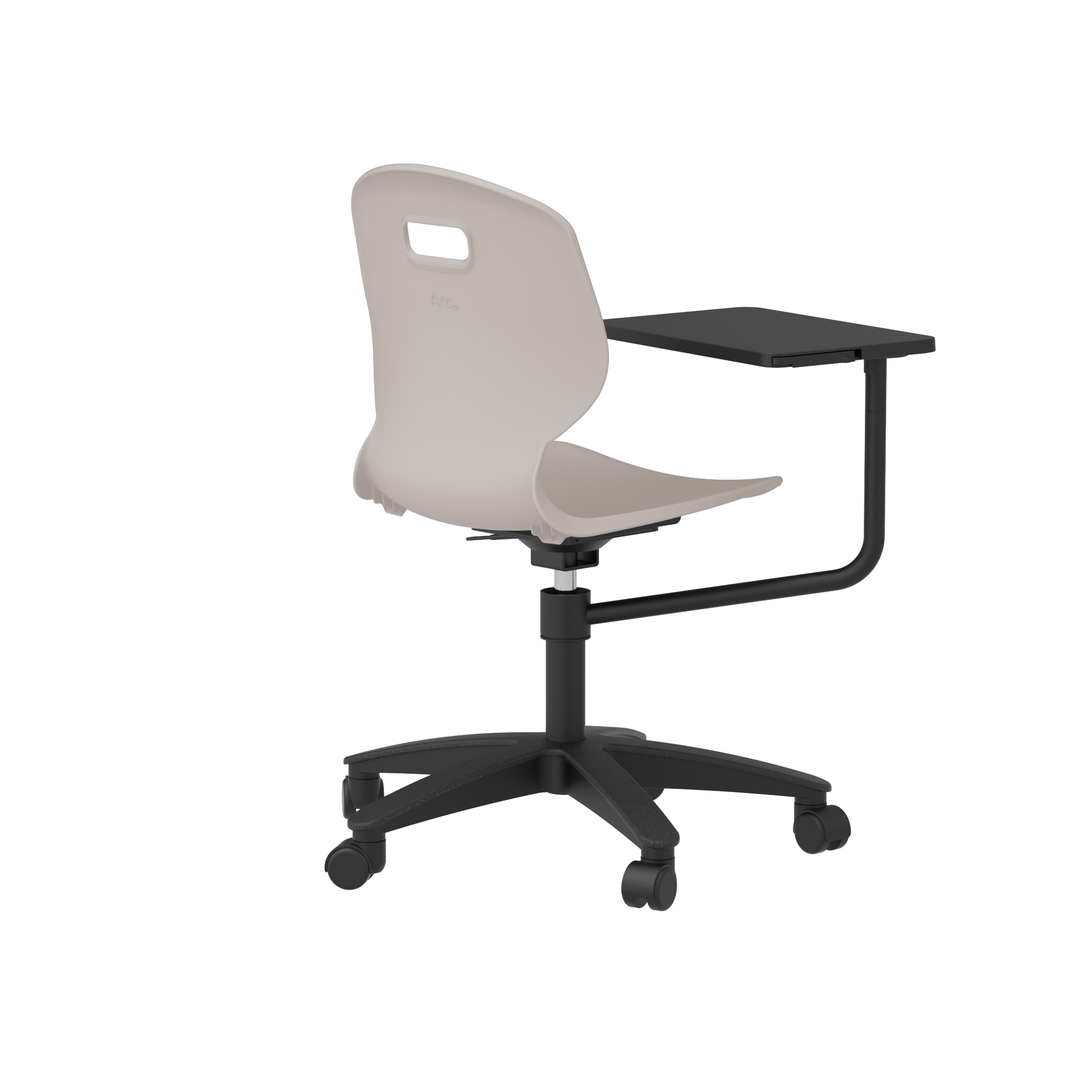 Titan Arc Swivel Chair with Arm Tablet thumbnail 4