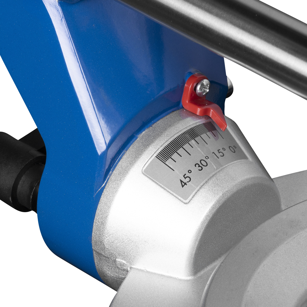 Sierra ingletadora / acolilladora telescópica.