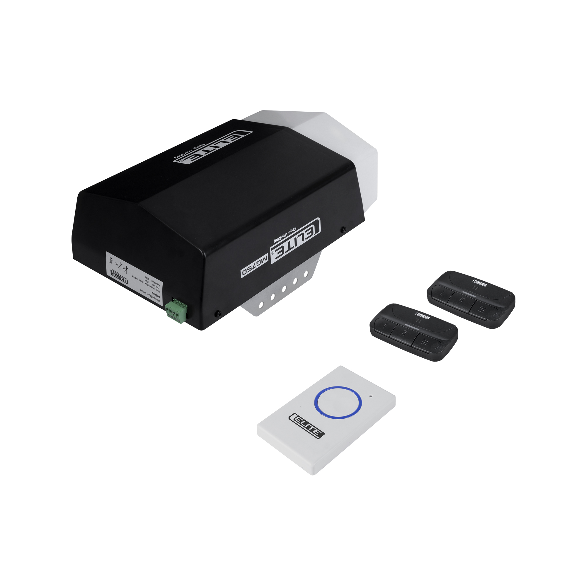 Sistema de apertura para puertas de garaje seccionales de alta velocidad para puertas de hasta 100Kg. 24V. 1/2 Hp (750N). LIFT 750 MG750