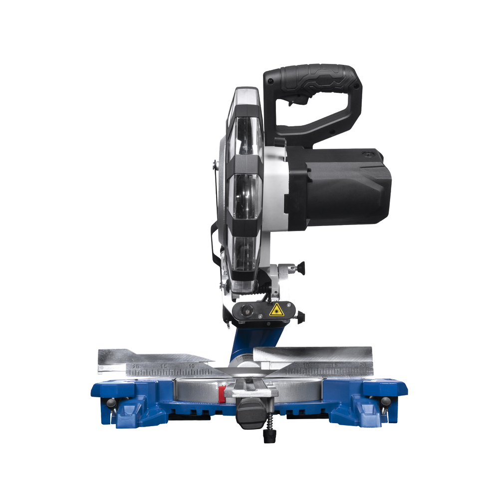 Sierra ingletadora / acolilladora telescópica.