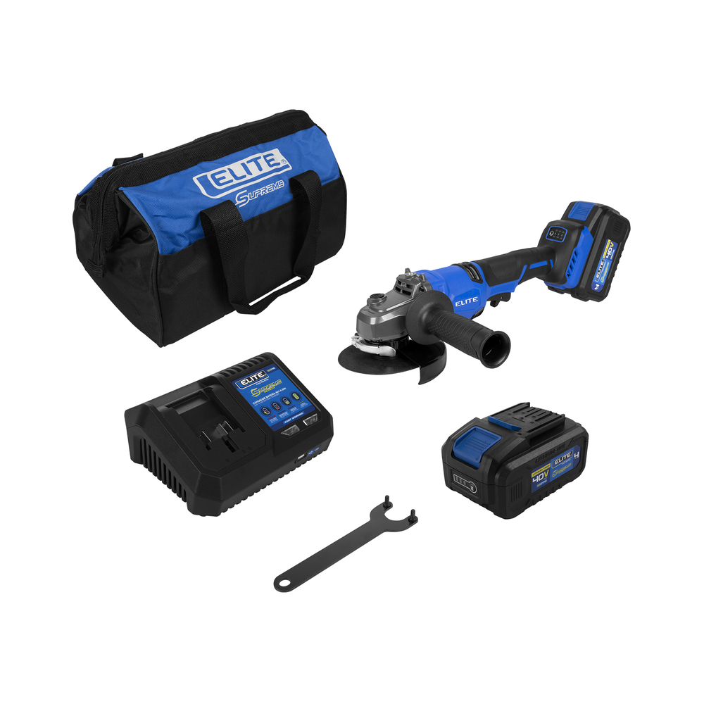 Esmeriladora inalámbrica desde 4 1/2" - 6” sin escobillas ELITE.