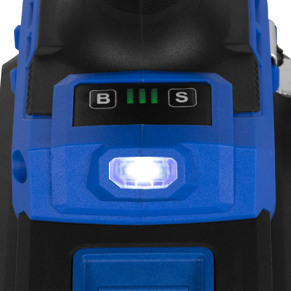LLAVE DE IMPACTO INALÁMBRICA 1/2” SIN ESCOBILLAS BTM (BRUSHLESS TECH MOTOR) (NO INCLUYE BATERÍA NI CARGADOR)