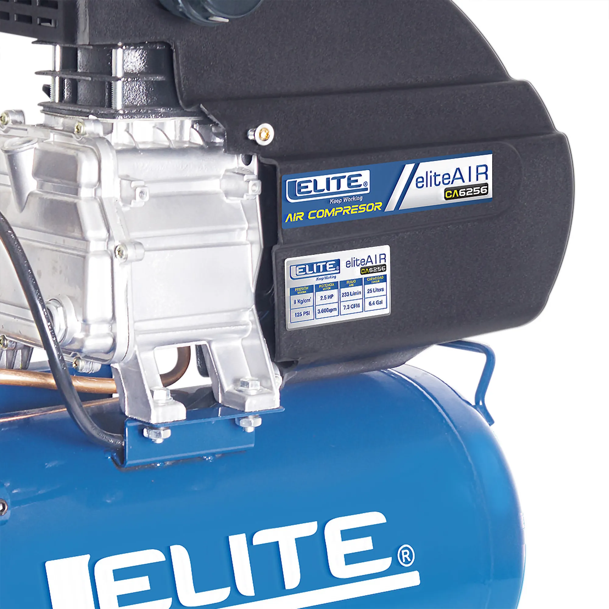 Compresor de aire 25L 125 Psi ELITE
