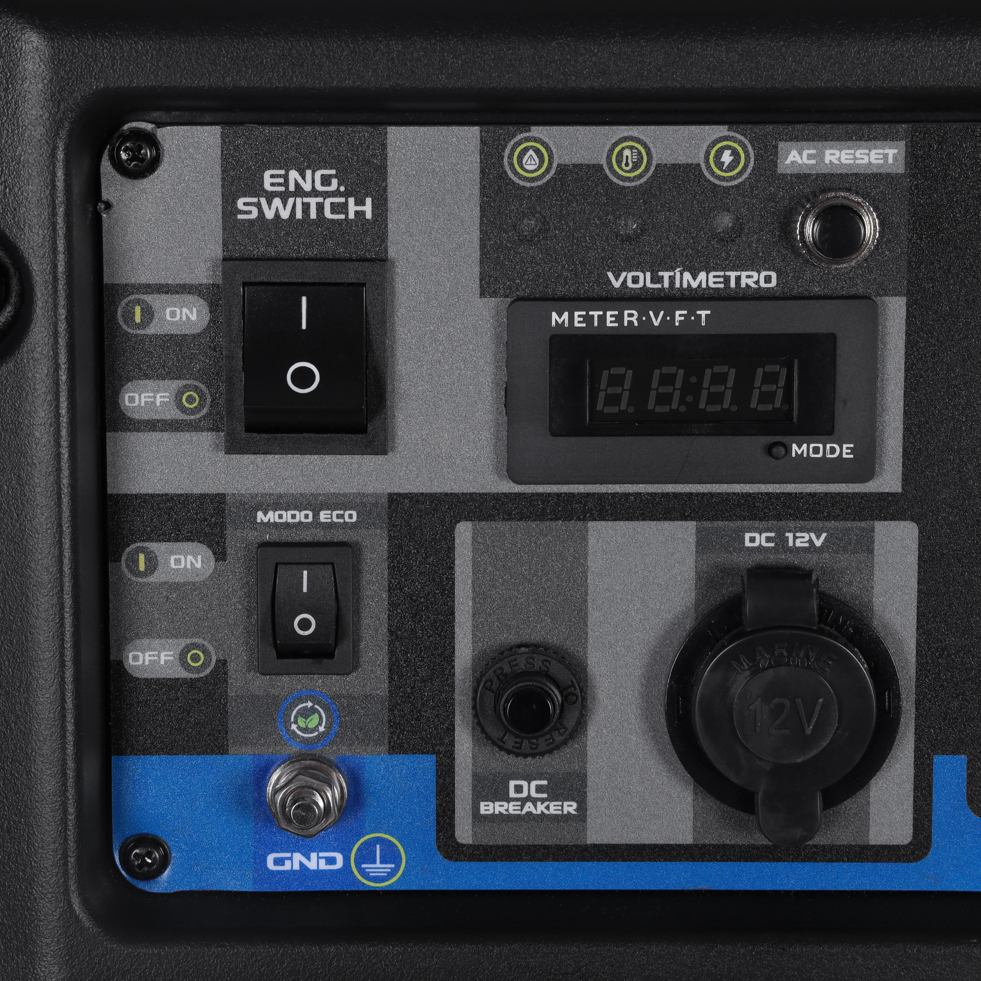 Generador Inverter a Gasolina 4,3 Kw . 110 V - 60 Hz, Arranque Manual