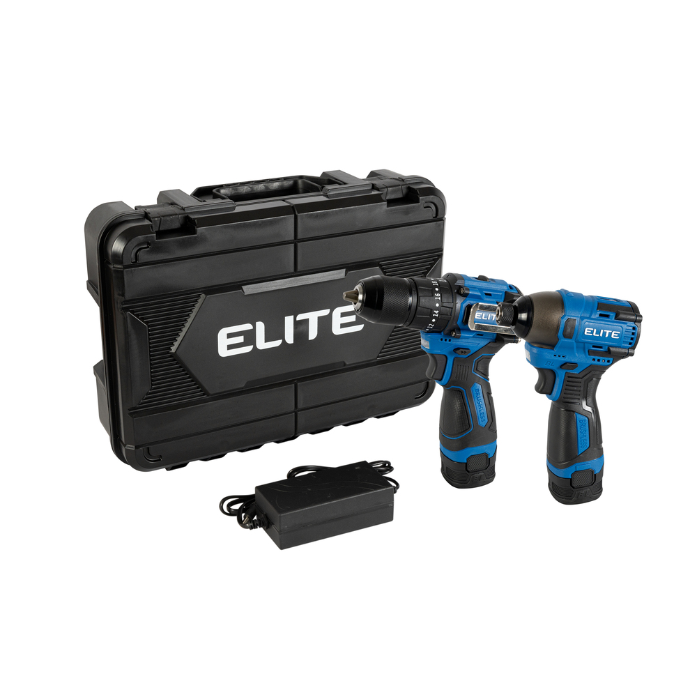 KIT TALADRO DE IMPACTO INALAMBRICO BRUSHLESS 16,8V  + ATORNILLADOR DE IMPACTO INALAMBRICO BRUSHLESS 16,8V