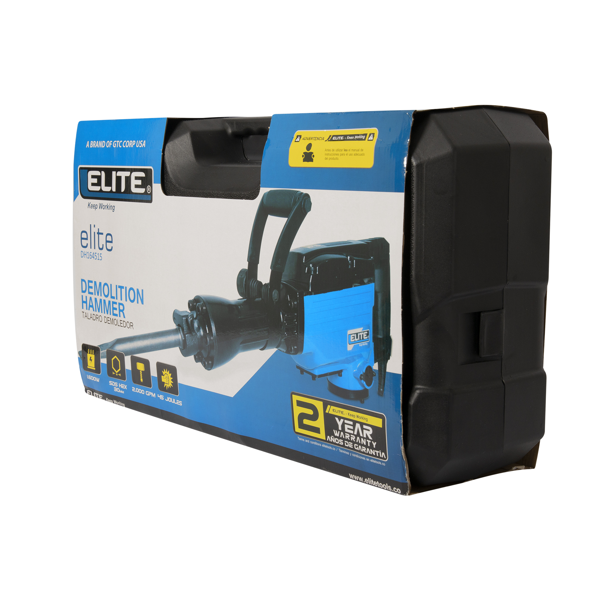 Demoledor DH164515 45 Joules ELITE Cincel Hexagonal de 30mm