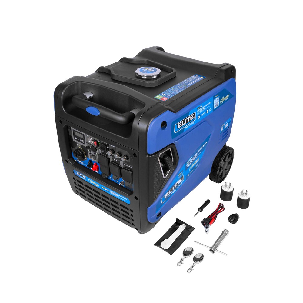 Generador inversor a gasolina Elite 2G70i 6.6 kW 110/220 V 60 Hz monofásico con arranque manual y eléctrico