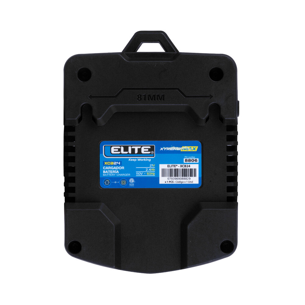 CARGADOR DE BATERIA 21V 2,4A, ELITE