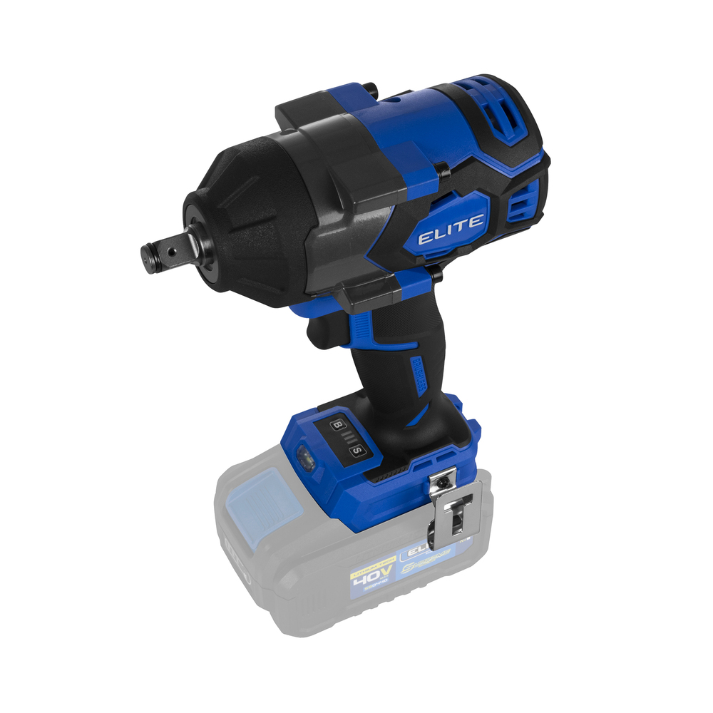 LLAVE DE IMPACTO INALÁMBRICA 1/2” SIN ESCOBILLAS BTM (BRUSHLESS TECH MOTOR) (NO INCLUYE BATERÍA NI CARGADOR)