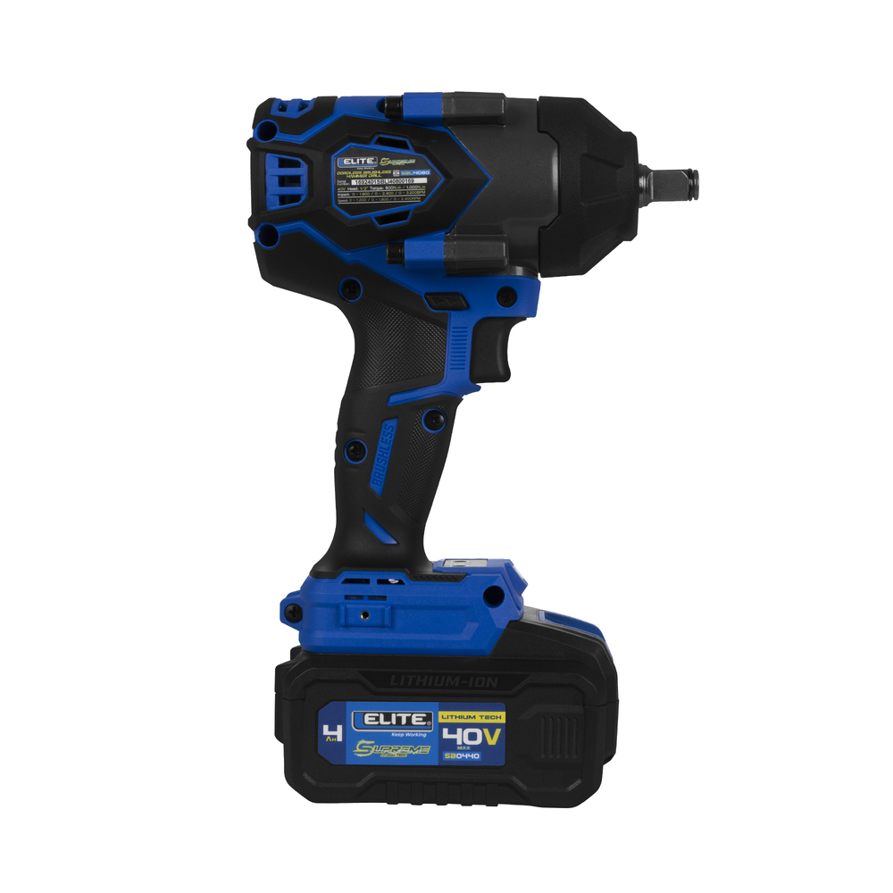 LLAVE DE IMPACTO INALÁMBRICA 1/2” SIN ESCOBILLAS BTM (BRUSHLESS TECH MOTOR)