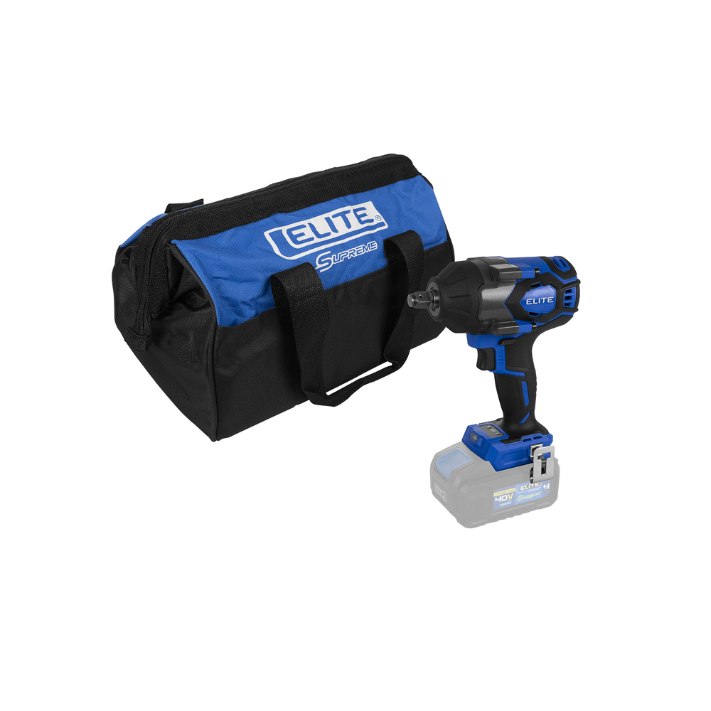 LLAVE DE IMPACTO INALÁMBRICA 1/2” SIN ESCOBILLAS BTM (BRUSHLESS TECH MOTOR) (NO INCLUYE BATERÍA NI CARGADOR)