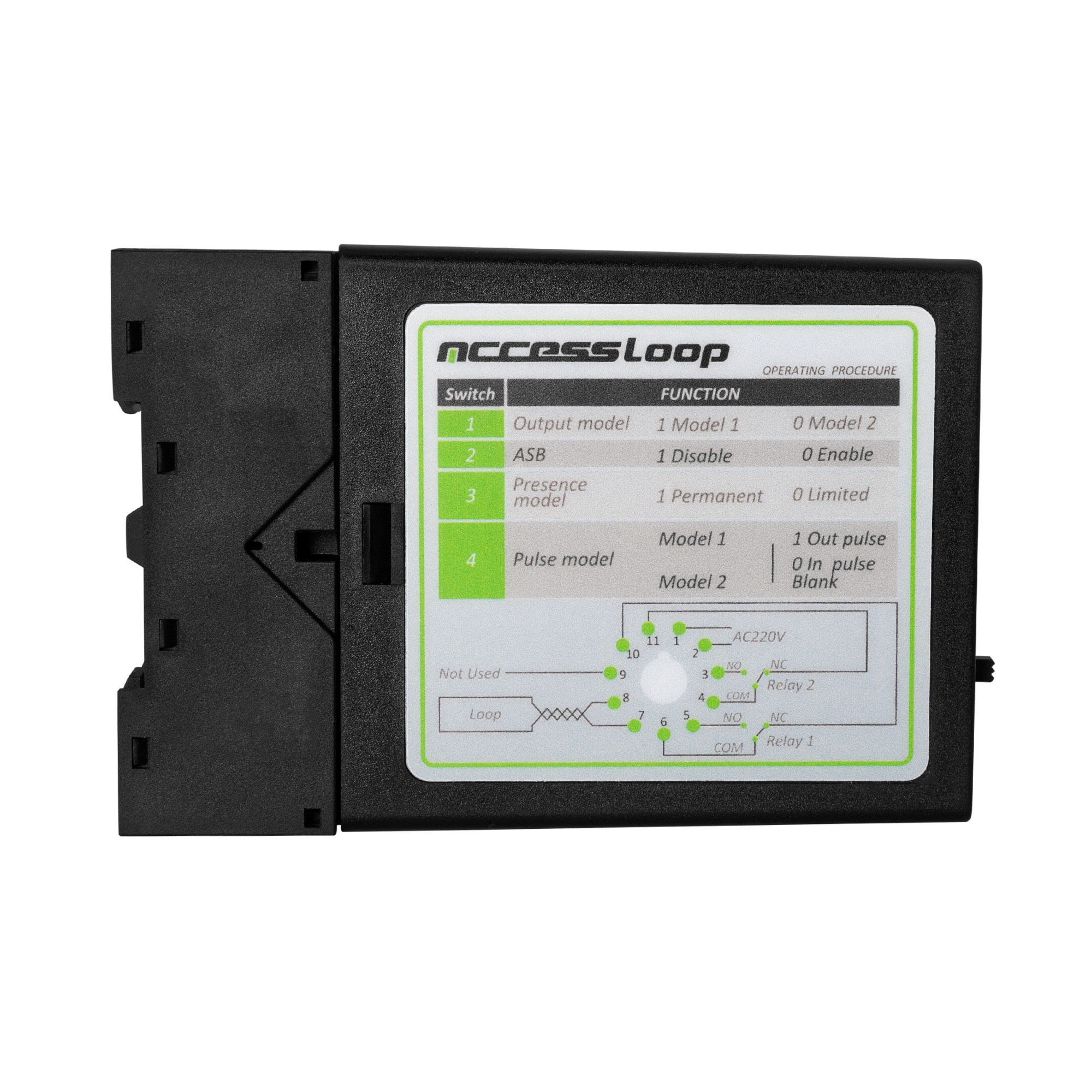 Sensor de cuerpos metálicos para instalaciones de barreras vehiculares ACCESSLOOP LD500