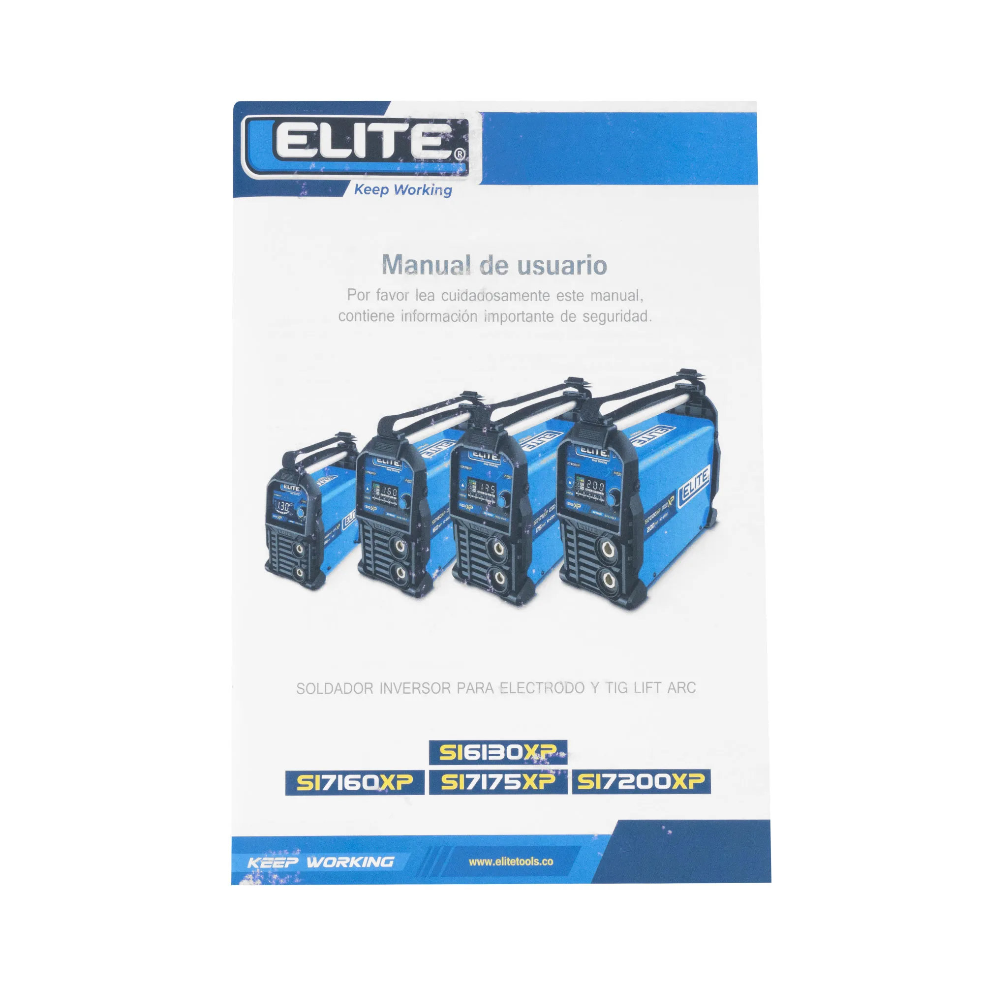 Equipo de soldadura inversor ELITE ARC 160XP 110/220V - 160A