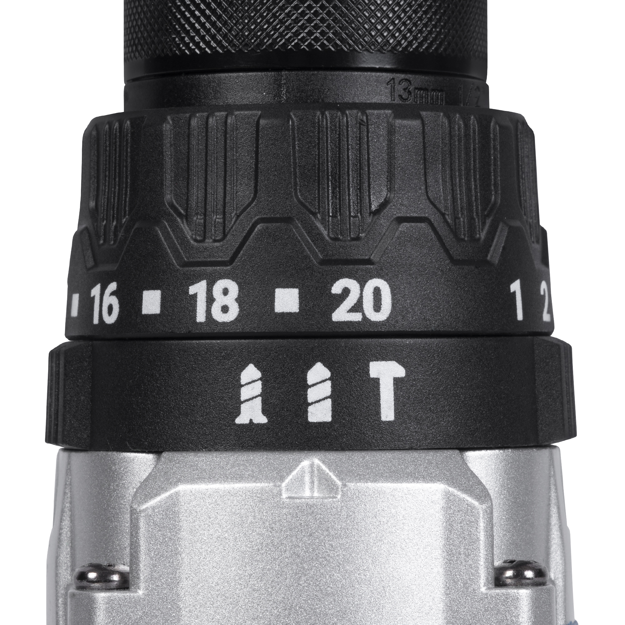 Taladro percutor inalambrico brushless 21V + 1 bateria 2 amp + 1 bateria 4 amp + cargador