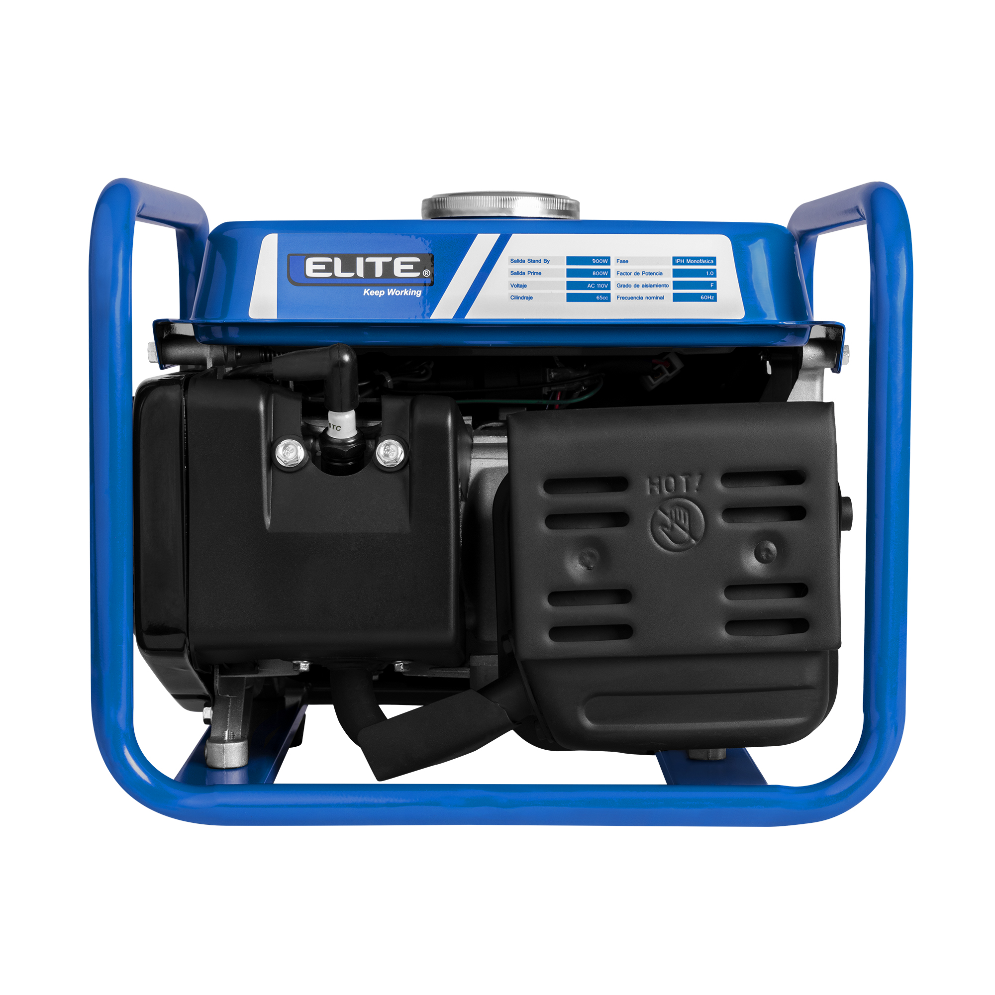 Generador eléctrico portátil a gasolina 9.0 KW 16Hp 4T ELITE - Elite Tools