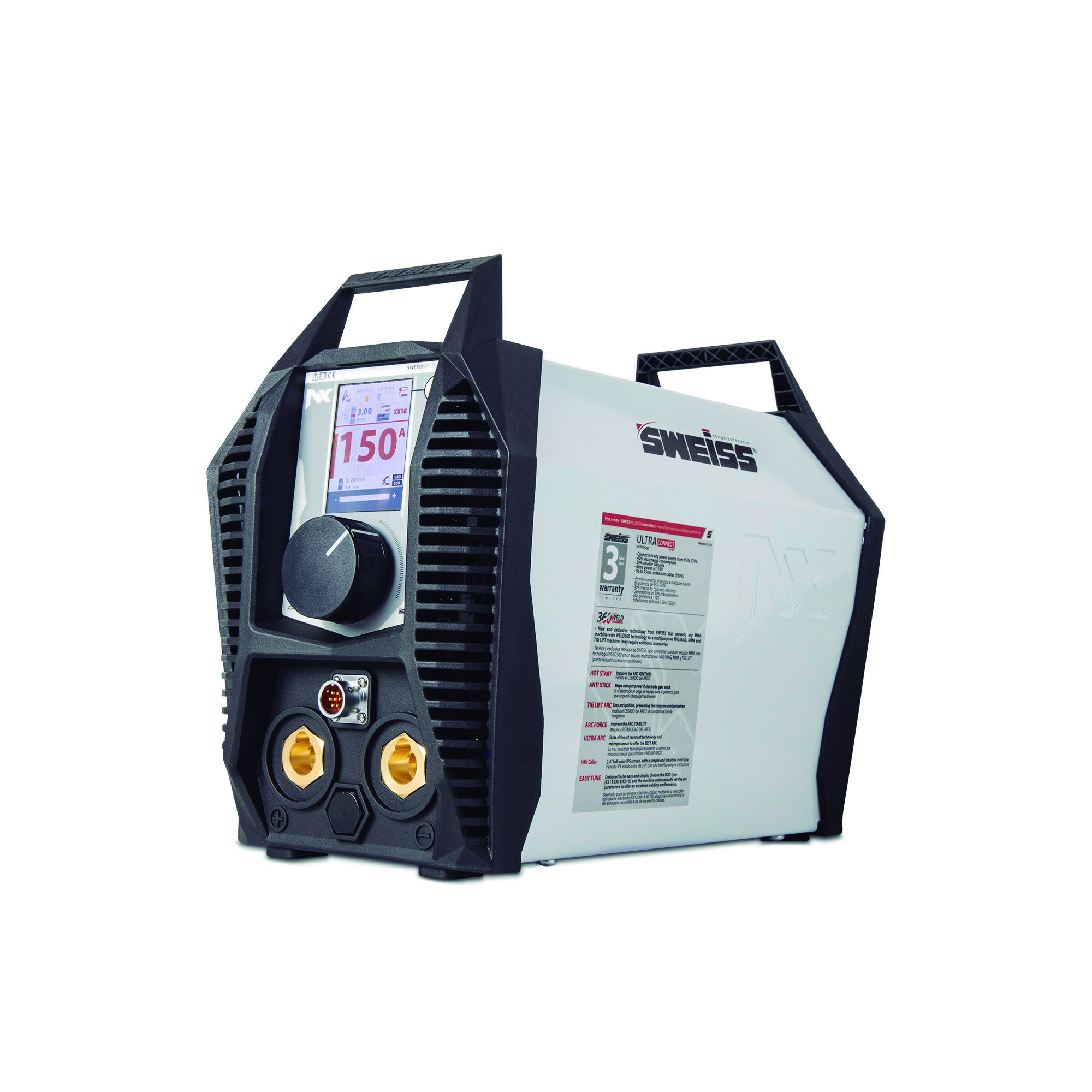Soldador inversor 150A 110/220V . SKYMAX 1550 NX