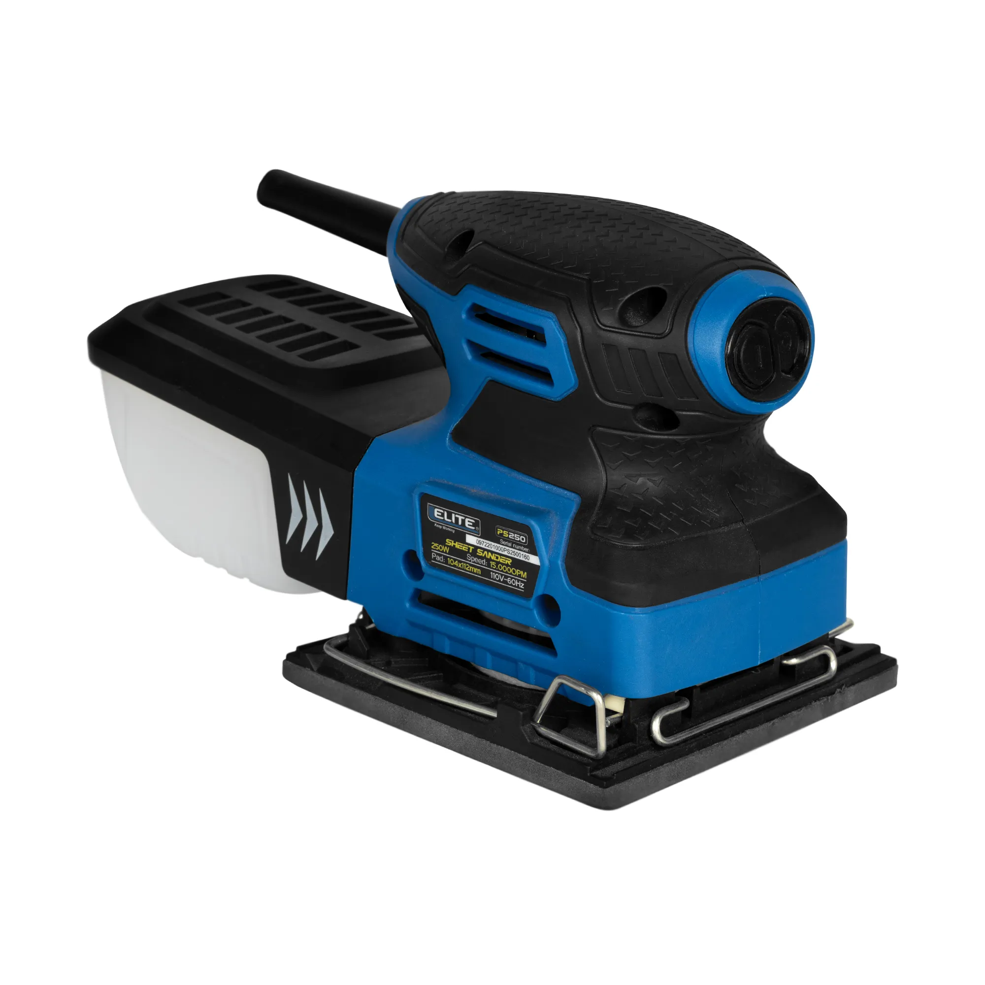 Lijadora orbital 250 watts Elite uso profesional