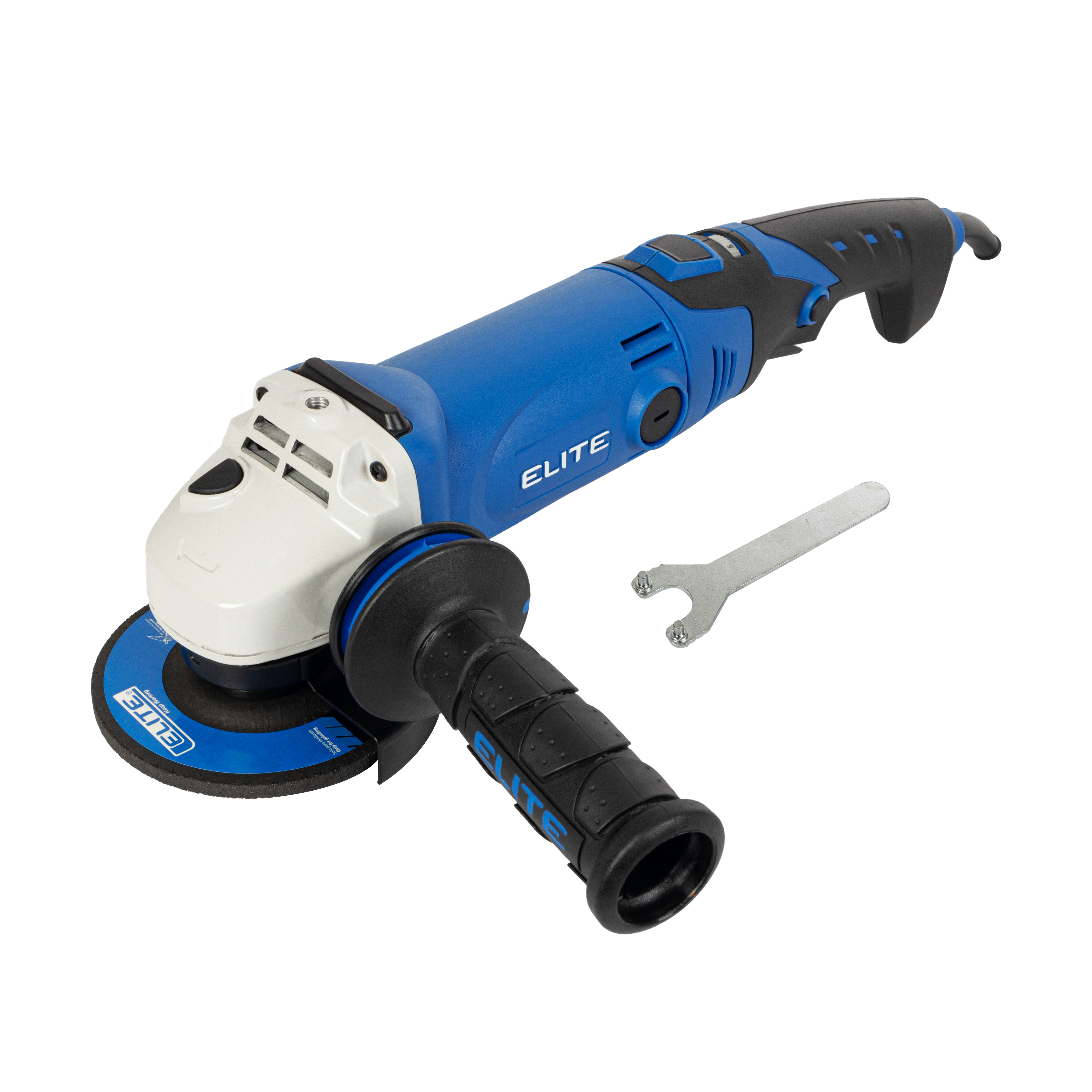 Esmeriladora angular eléctrica 4. 1/2" 1.200W 11.000 RPM ELITE