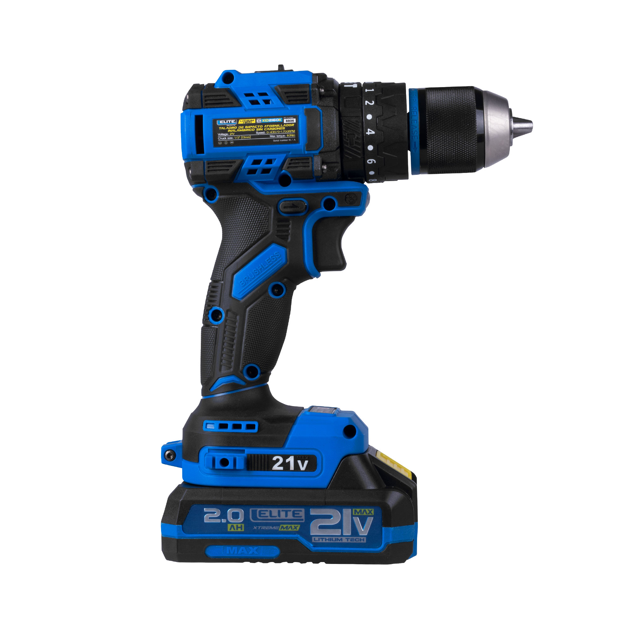 Taladro de impacto inalambrico 21V