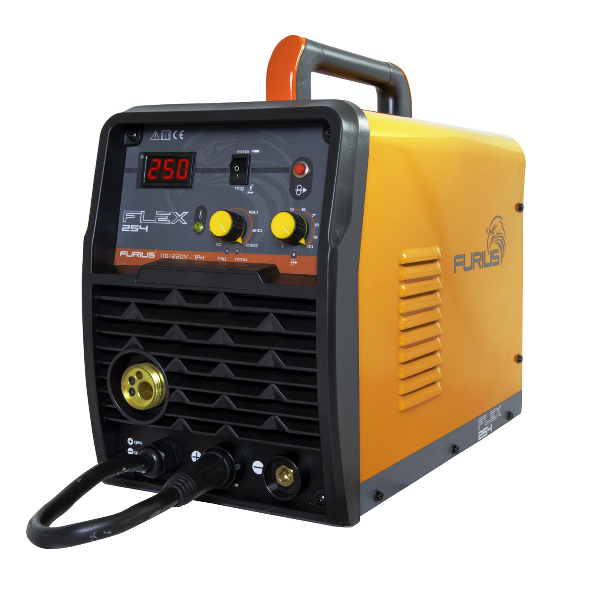 Soldador inversor multiproceso 250A . FLEX 254