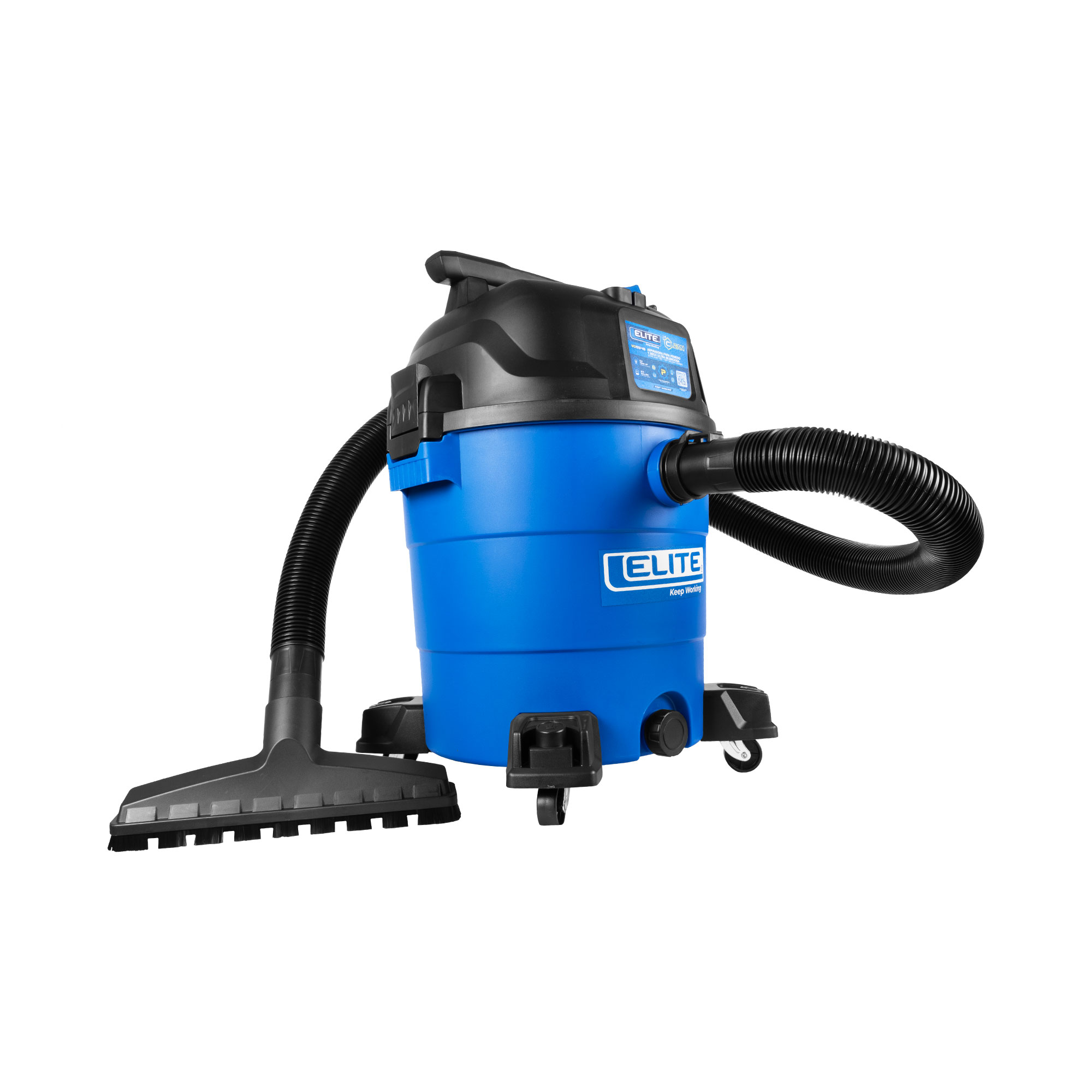 Aspiradora Utra silencionsa Seco y Humedo 12 Gl - 5.5 HP- 100 CFM