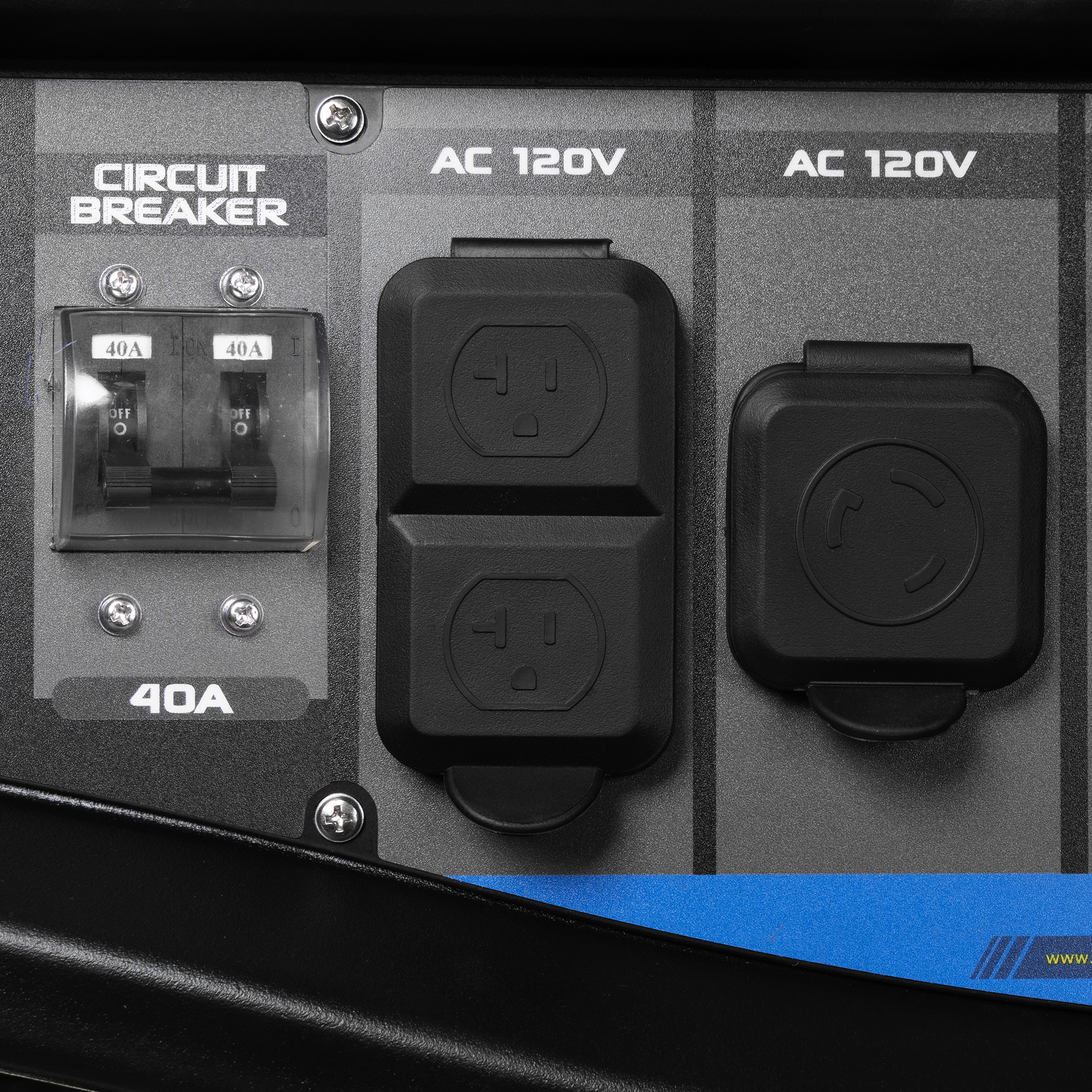 Generador a gasolina Abierto 11.000W 120V-240V 60Hz Encendido electrico con llave y manual - Incluye selector ATS