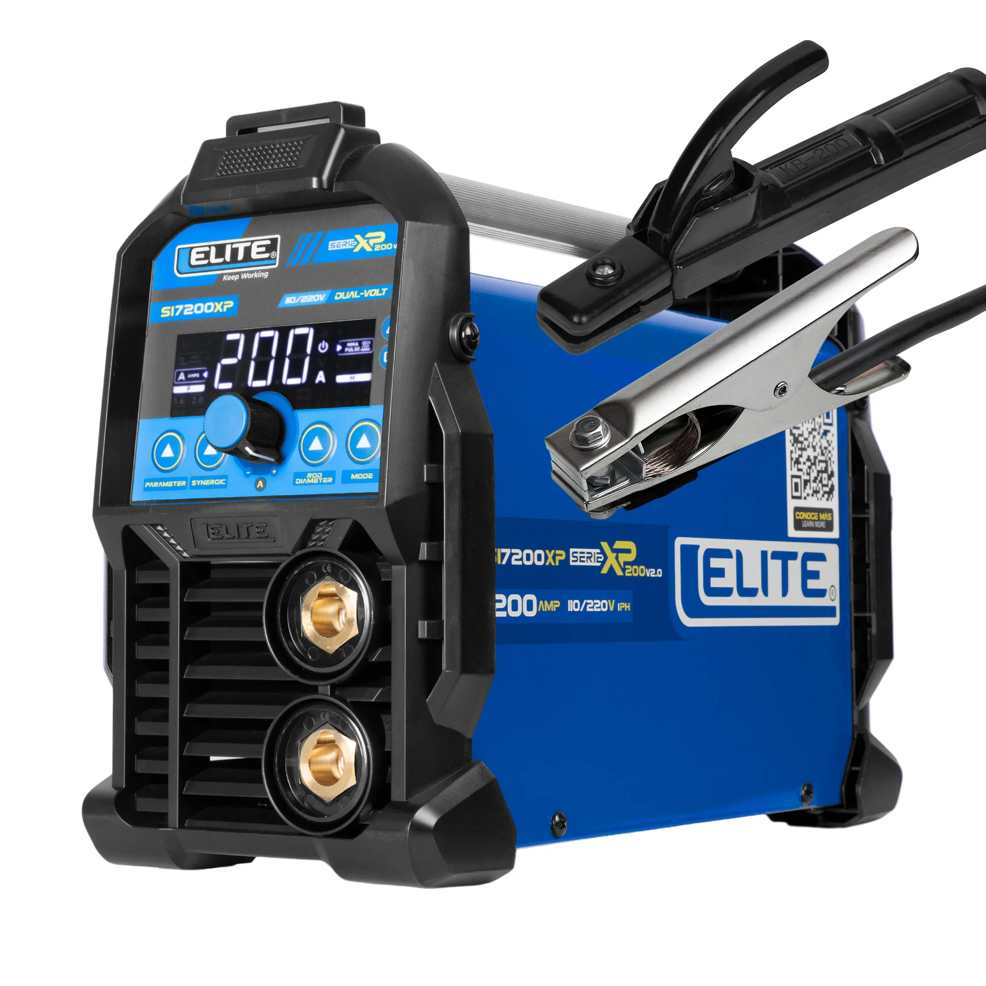 Equipo de soldadura inversor ELITE ARC 200XP 110/220V - 200A