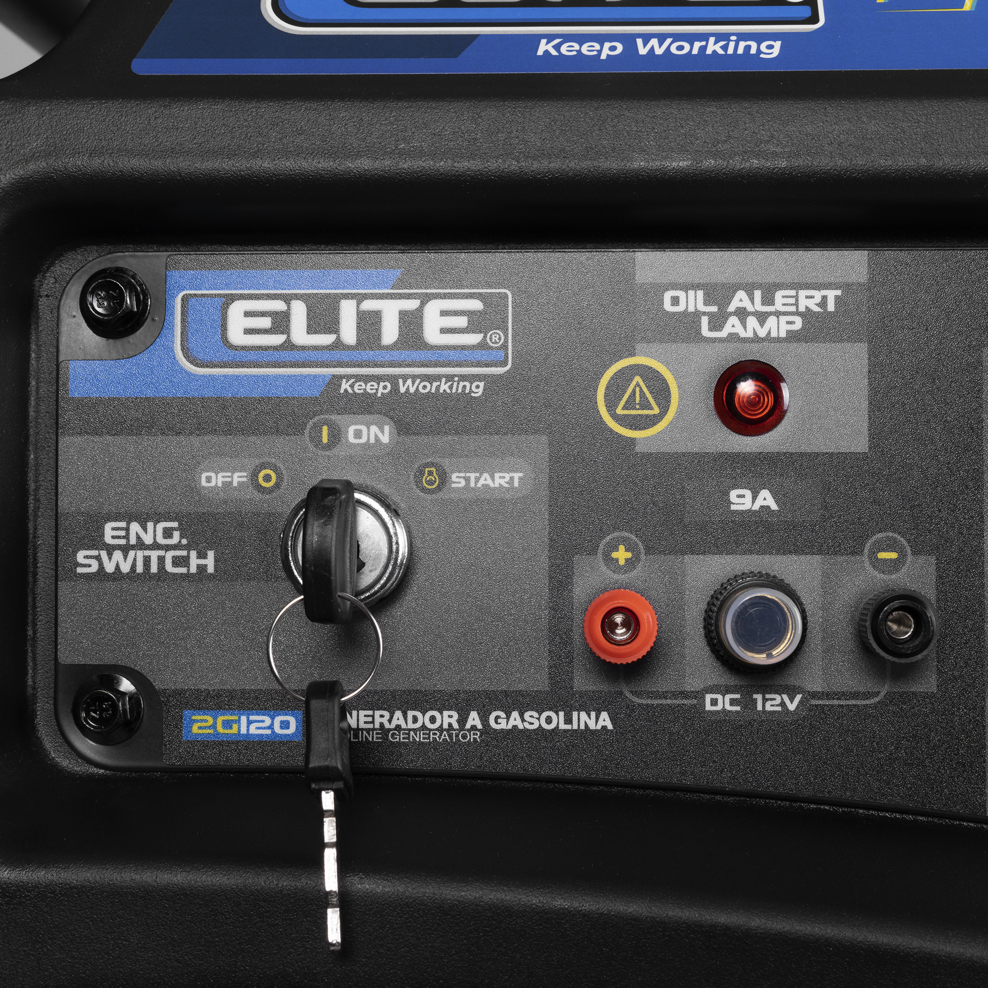 Generador a gasolina Abierto 11.000W 120V-240V 60Hz Encendido electrico con llave y manual - Incluye selector ATS